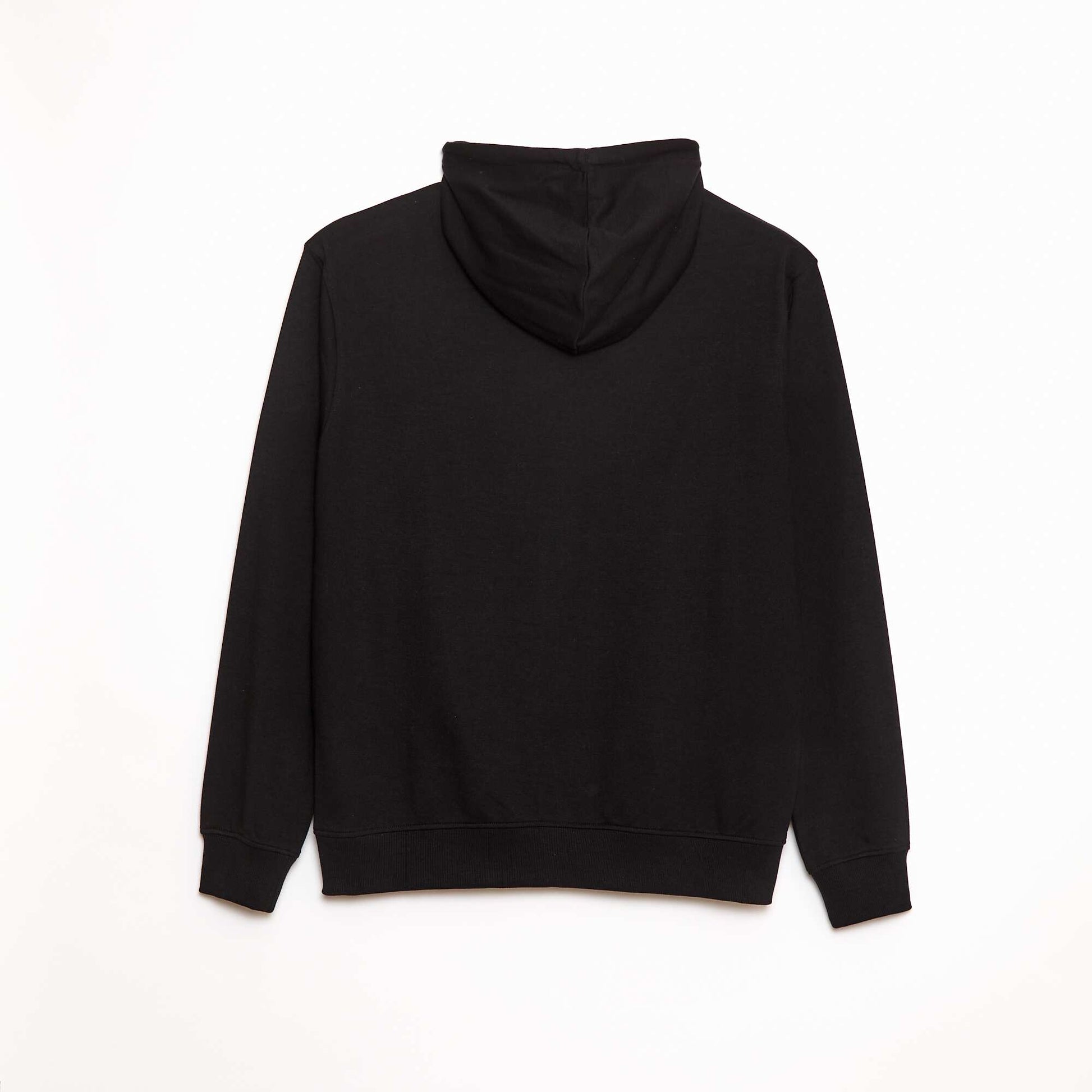 Sweat zippé capuche 260 Gr - unisexe NOIR