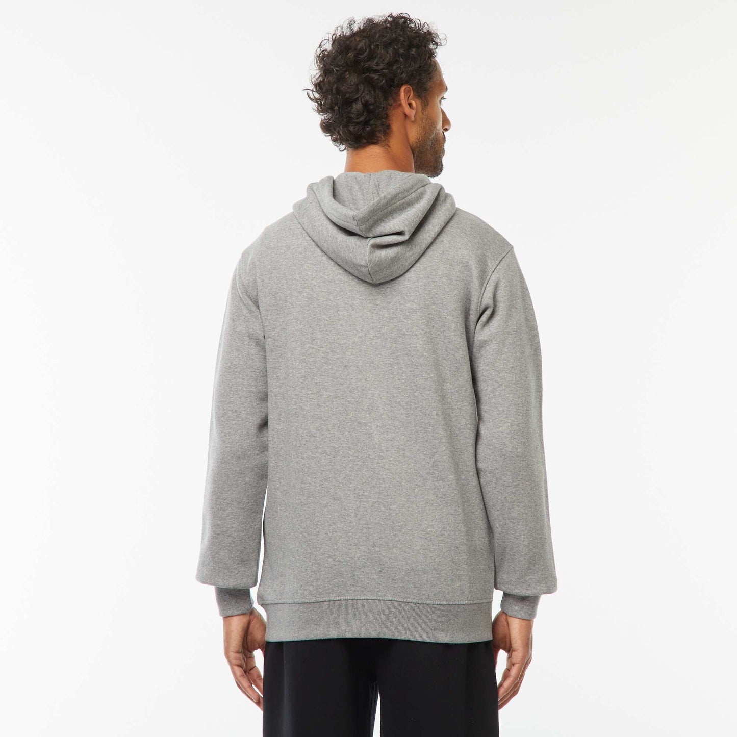 Sweat zippé molleton 260 Gr - unisexe GRIS