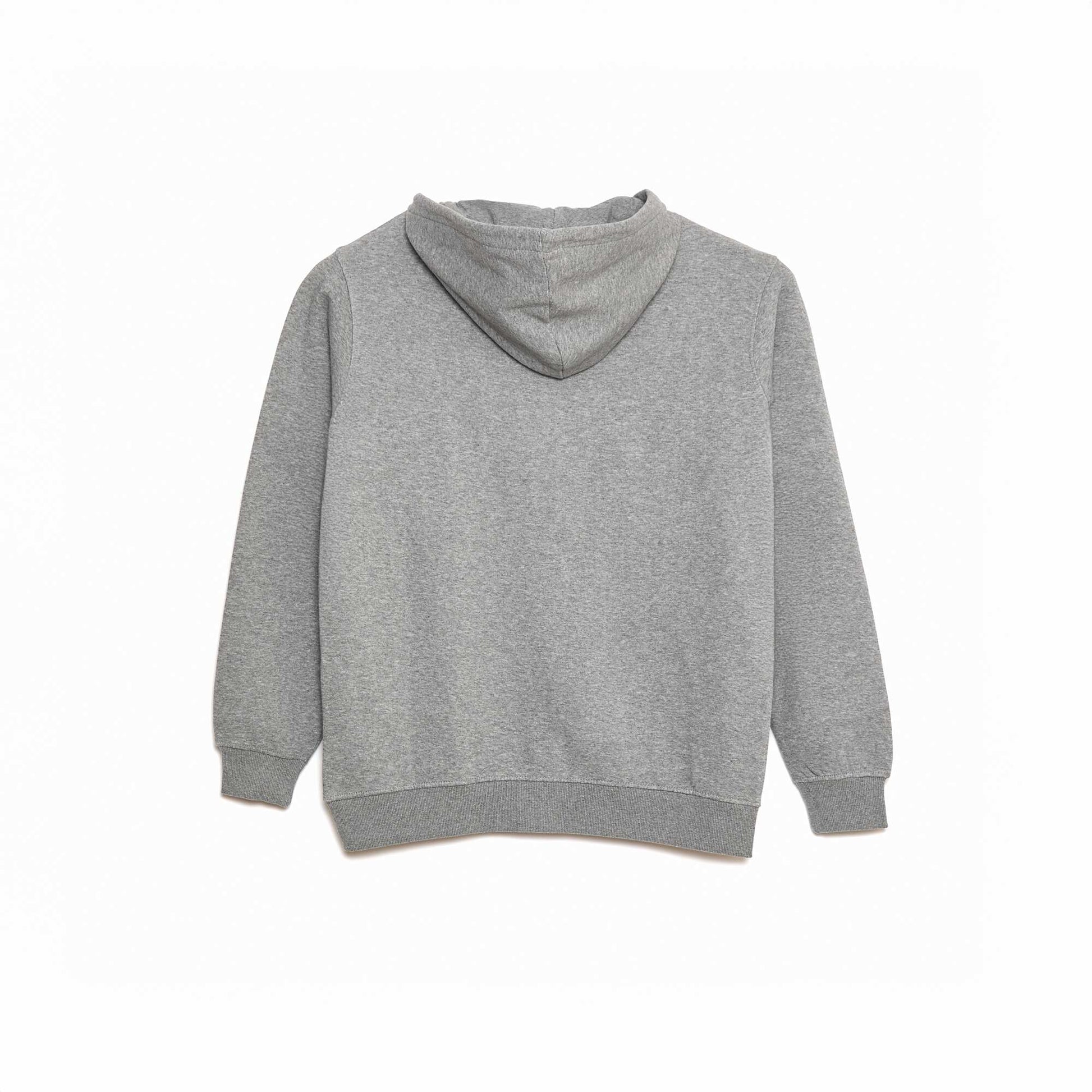 Sweat zippé molleton 260 Gr - unisexe GRIS