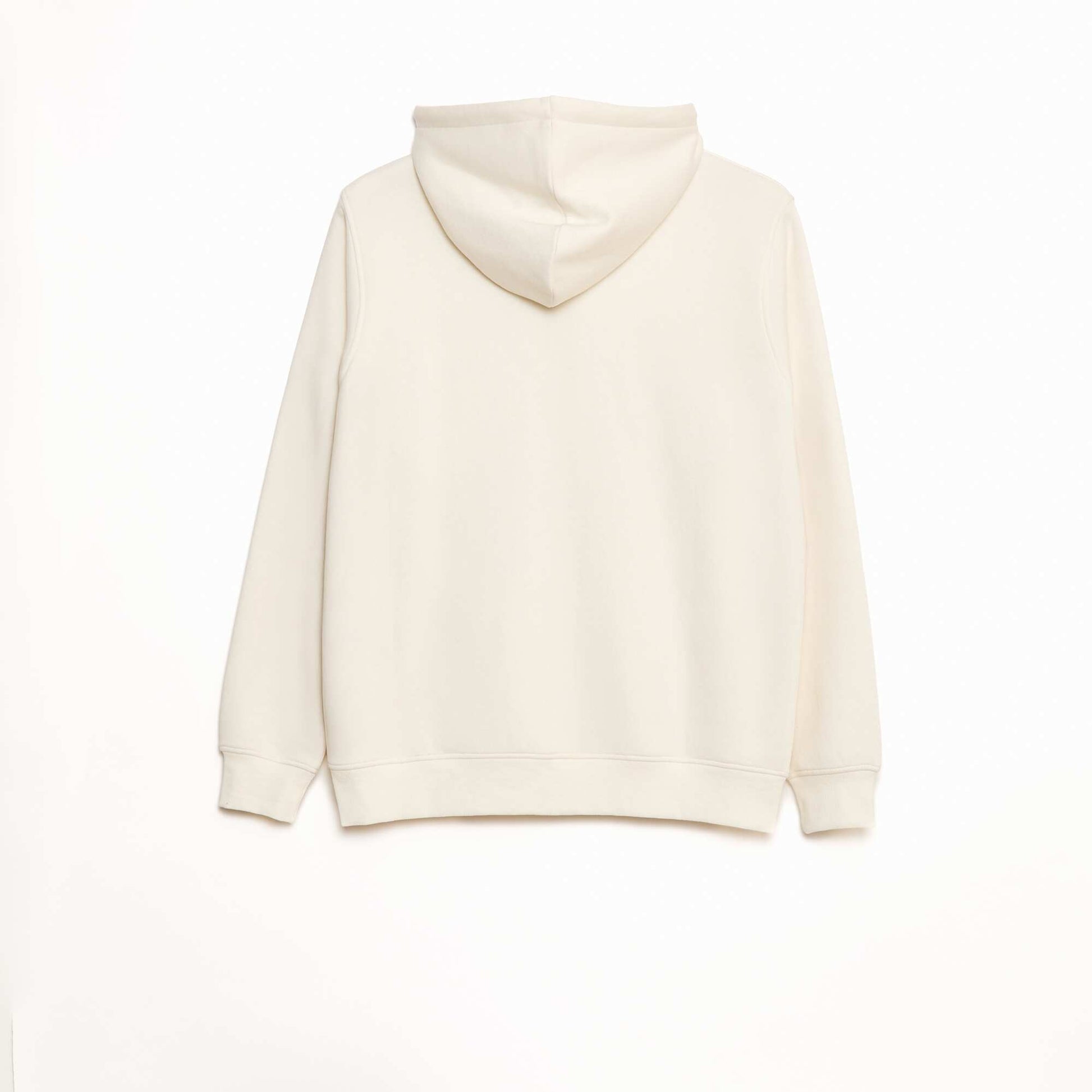 Sweat zippé molleton 260 Gr - unisexe BLANC