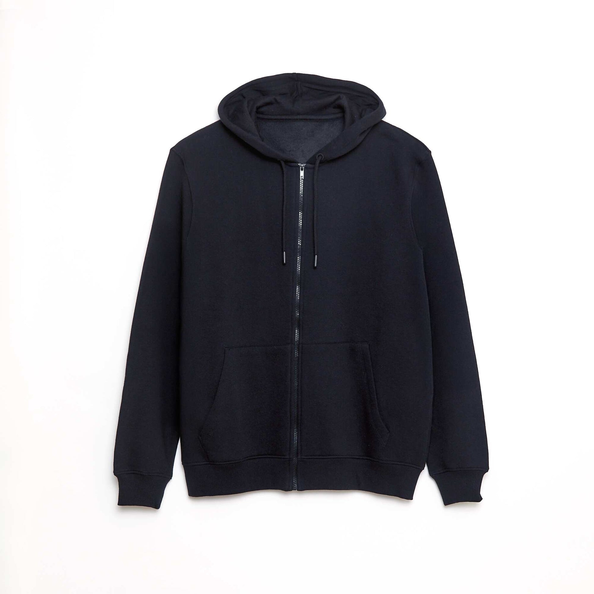 Sweat zippé molleton 260 Gr - unisexe BLEU MARINE