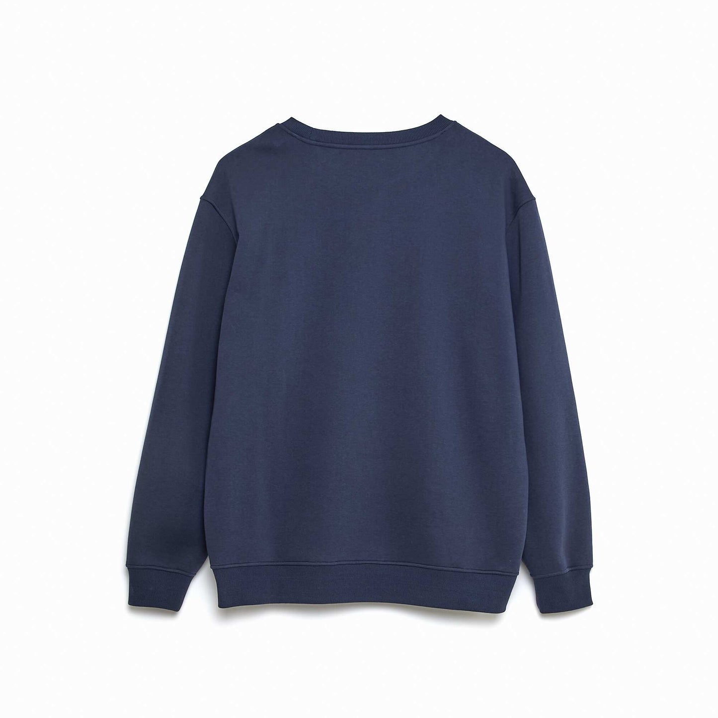 Sweat col rond molleton 320 Gr  - Unisexe BLEU MARINE