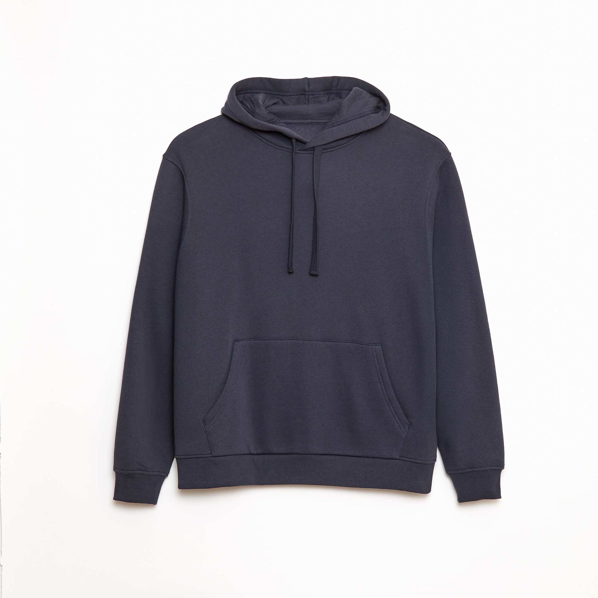 Sweat capuche molleton 320 Gr BLEU MARINE