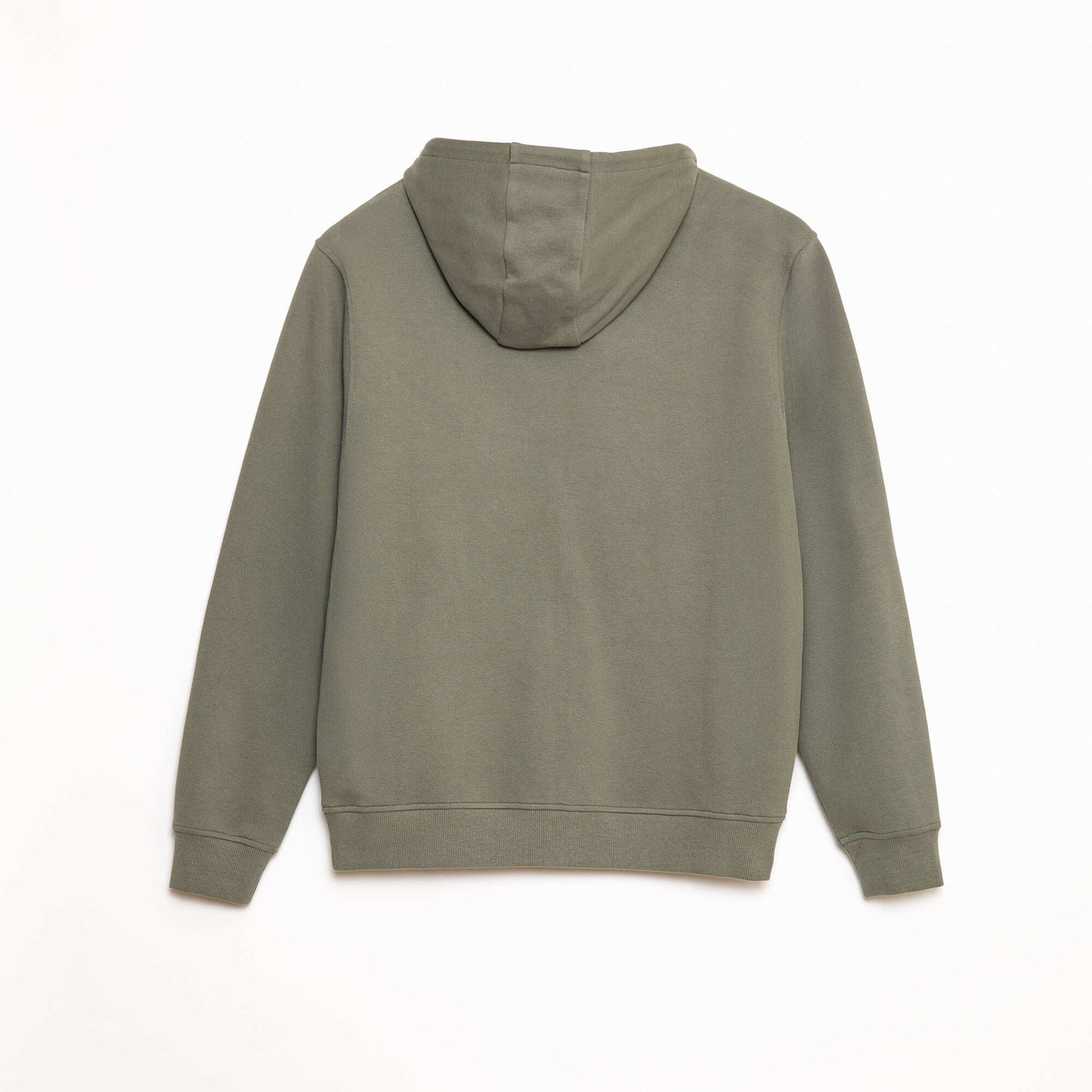 Sweat zippé molleton 385 Gr KAKI
