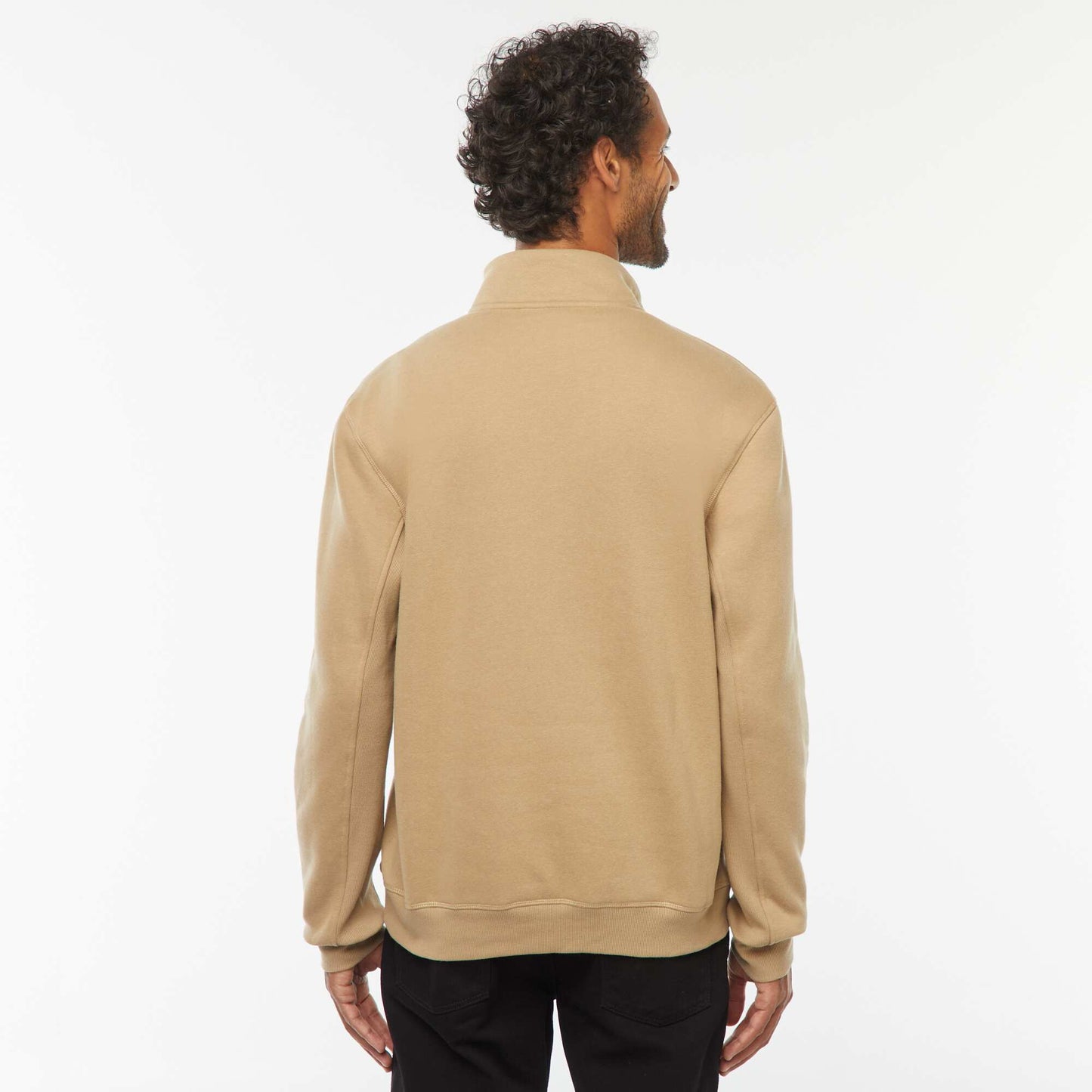 Sweat zippé molleton 320 Gr BEIGE