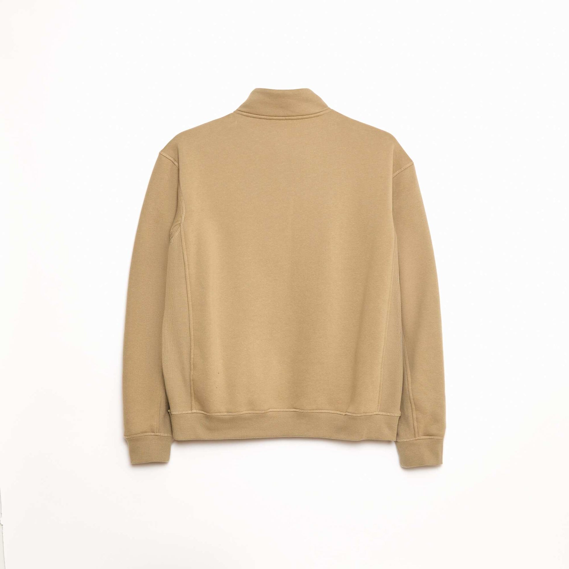 Sweat zippé molleton 320 Gr BEIGE
