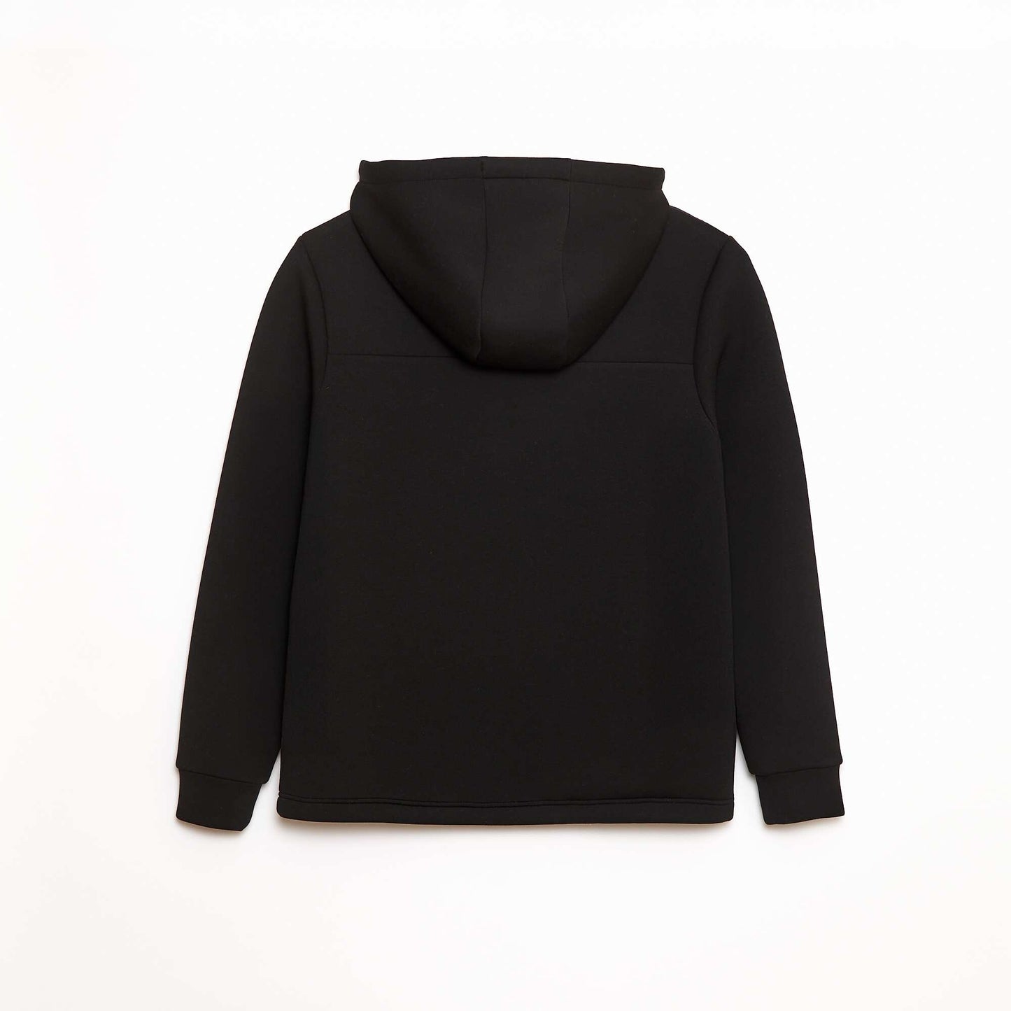 Sweat en néoprène et doudoune NOIR