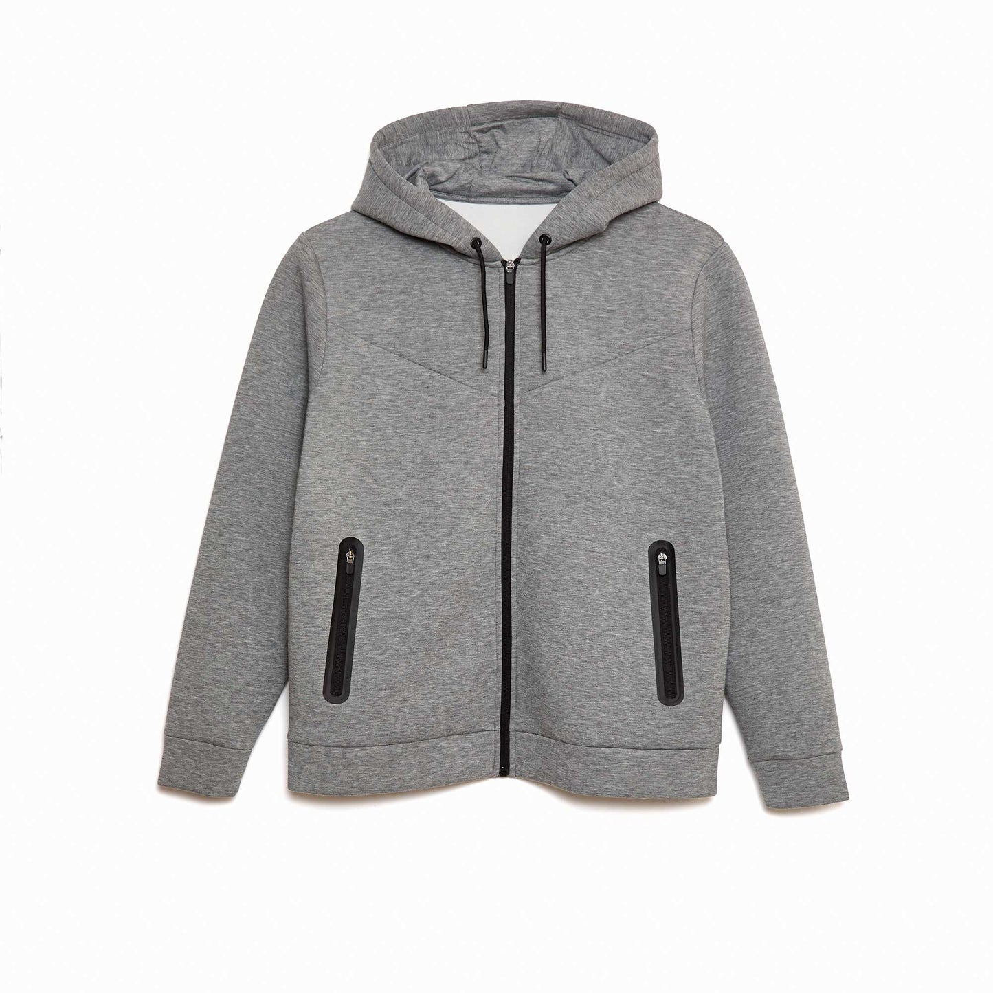 Sweat zippé en néoprène - unisexe GRIS FONCé