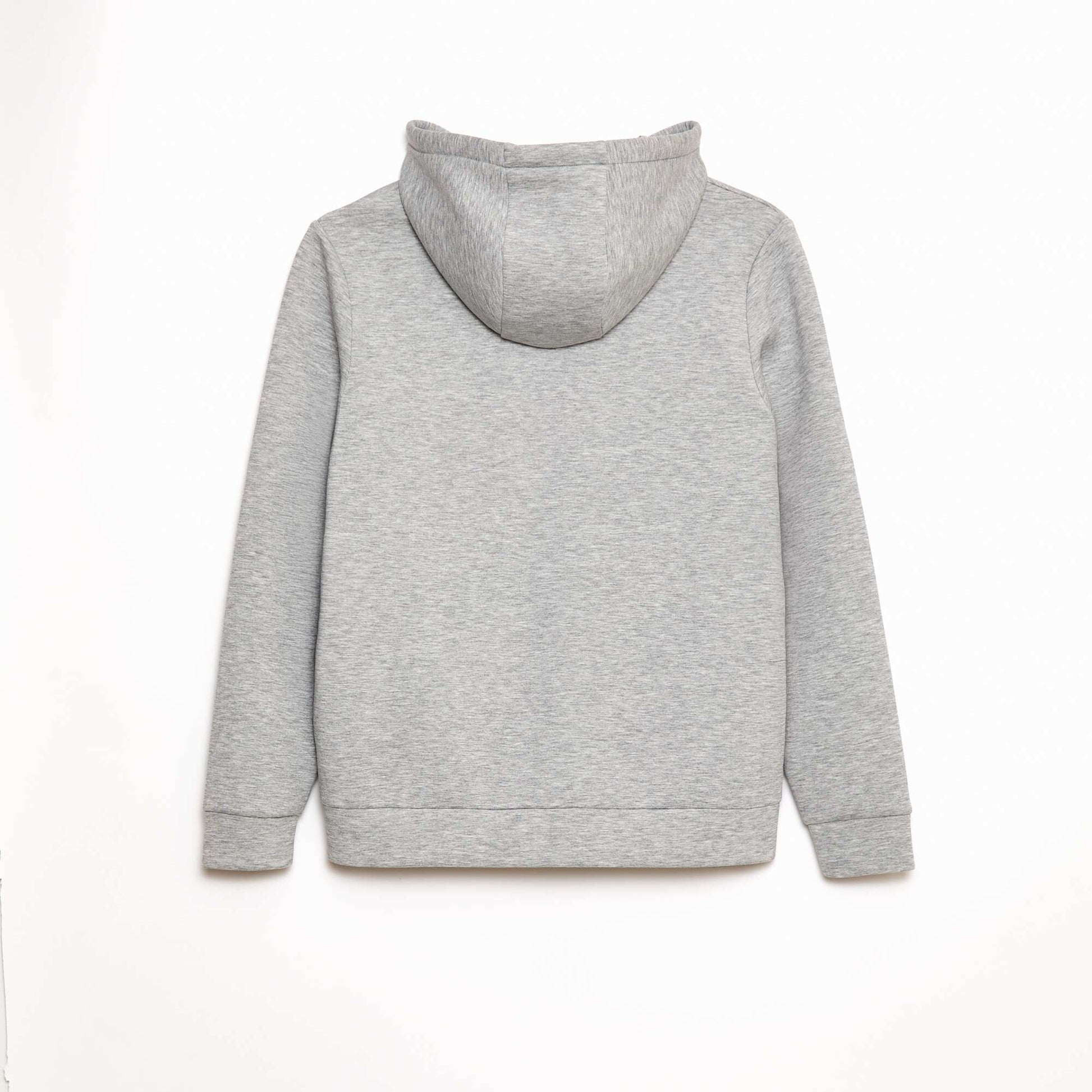 Sweat zippé en néoprène - unisexe GRIS