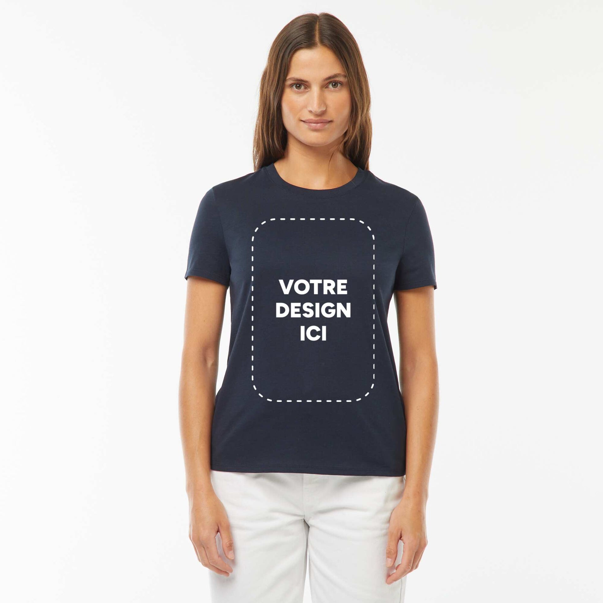 T-shirt coton 160 Gr BLEU MARINE