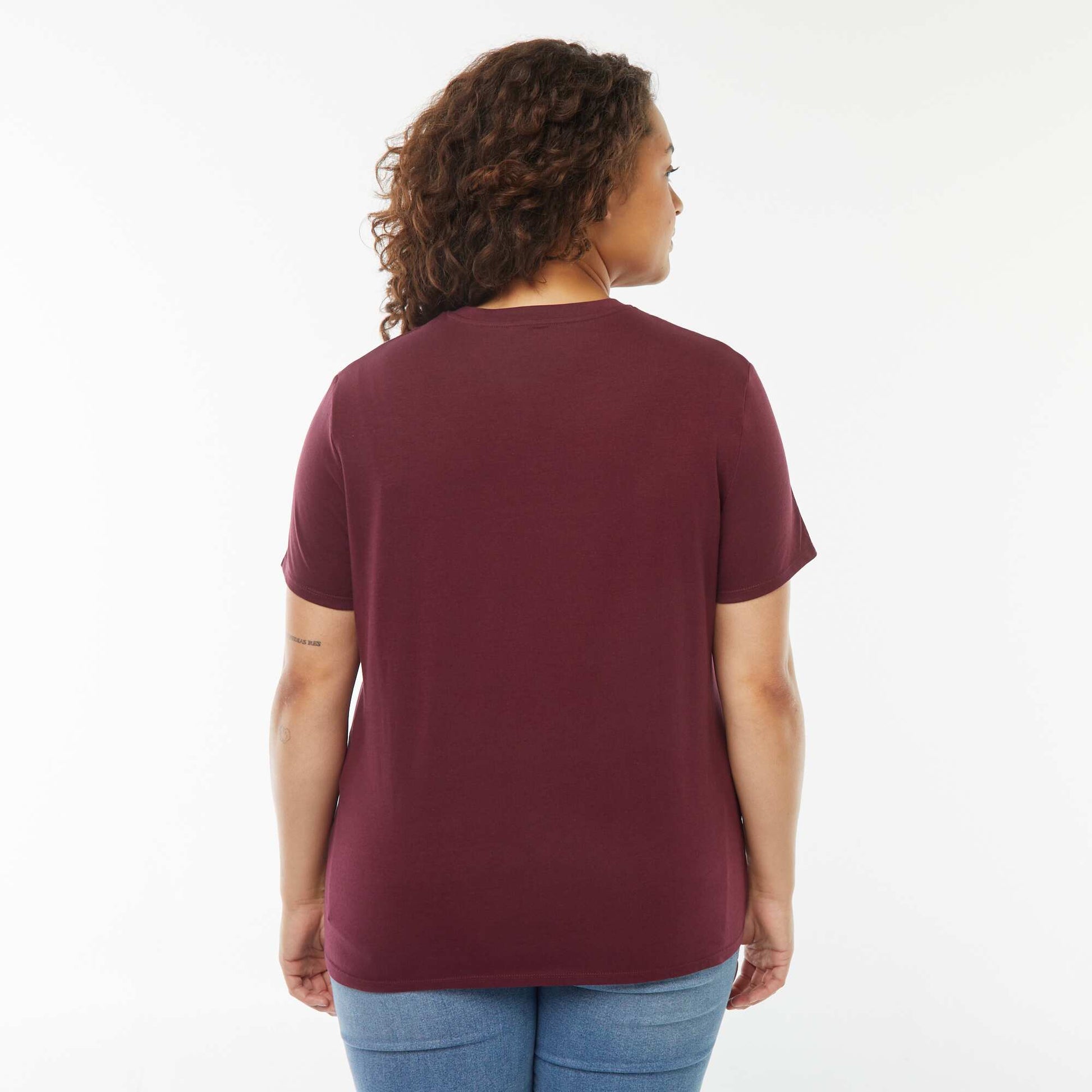T-shirt coton 160 Gr BORDEAUX