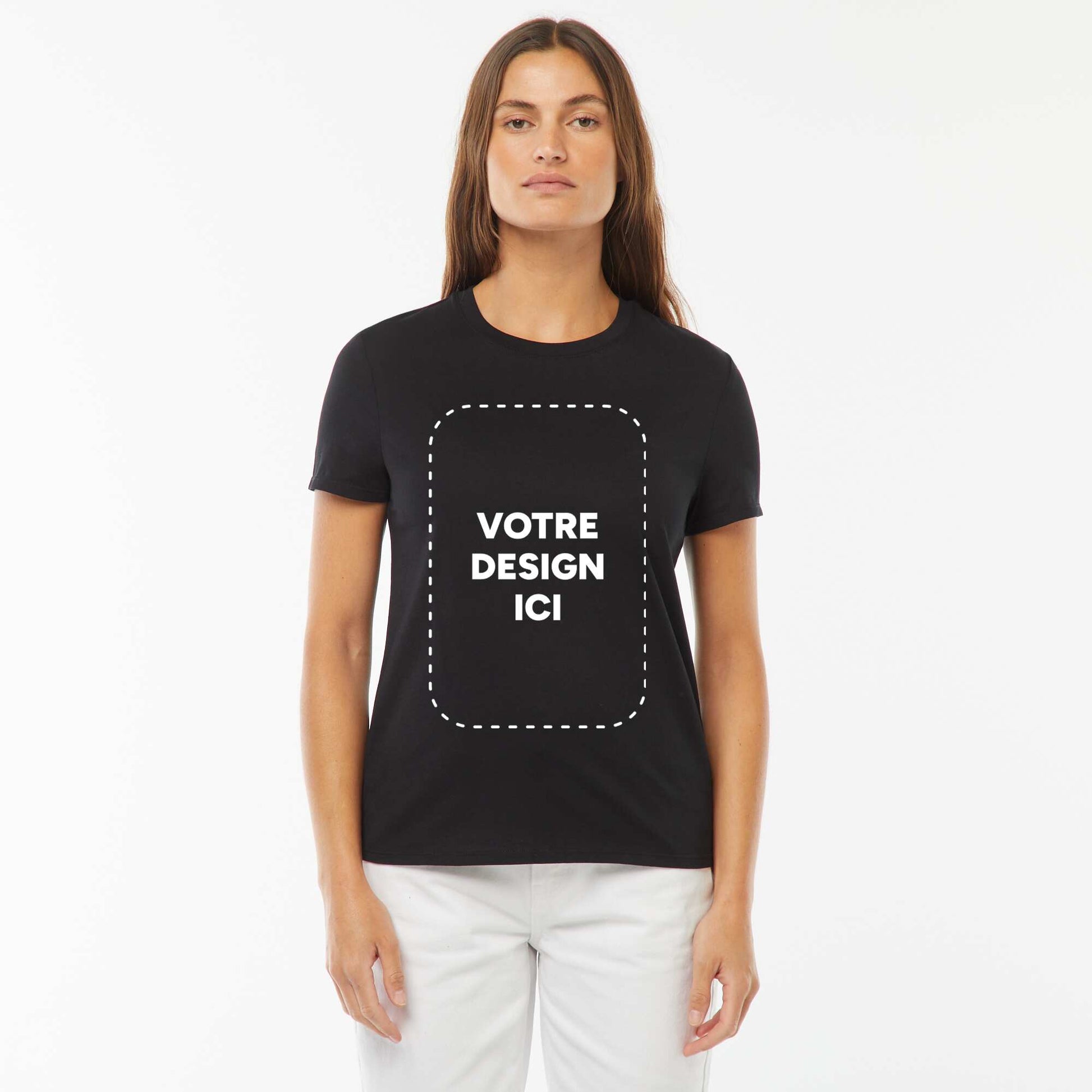 T-shirt coton 160 Gr NOIR