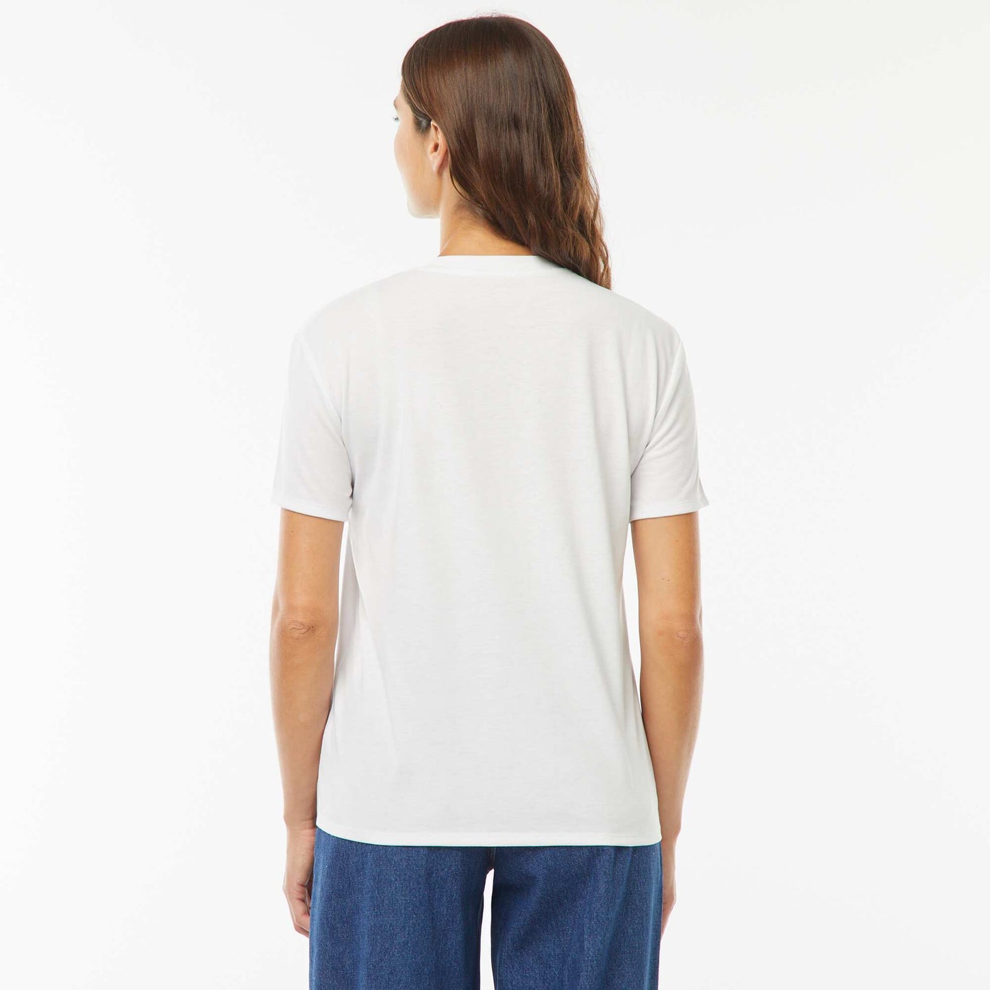 T-shirt polyester 190 Gr BLANC