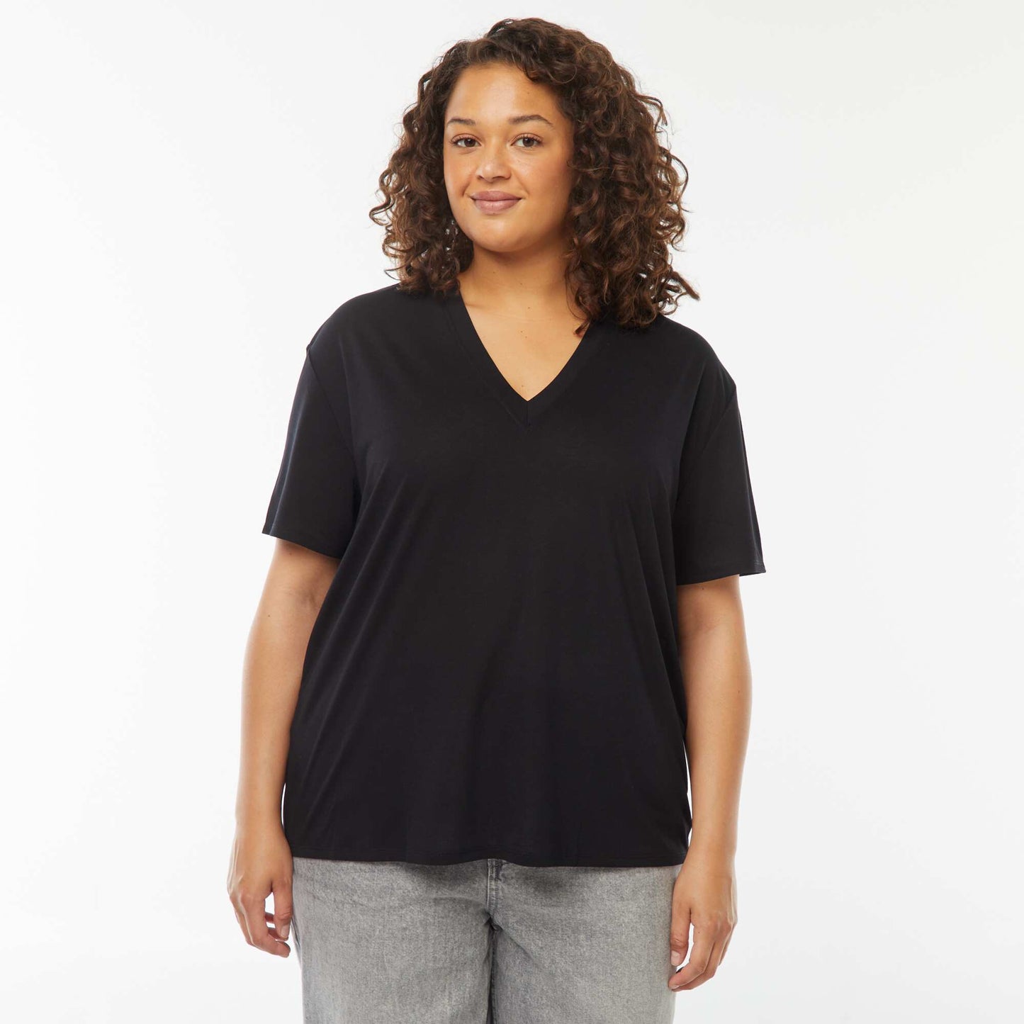 T-shirt polyester 190 Gr NOIR