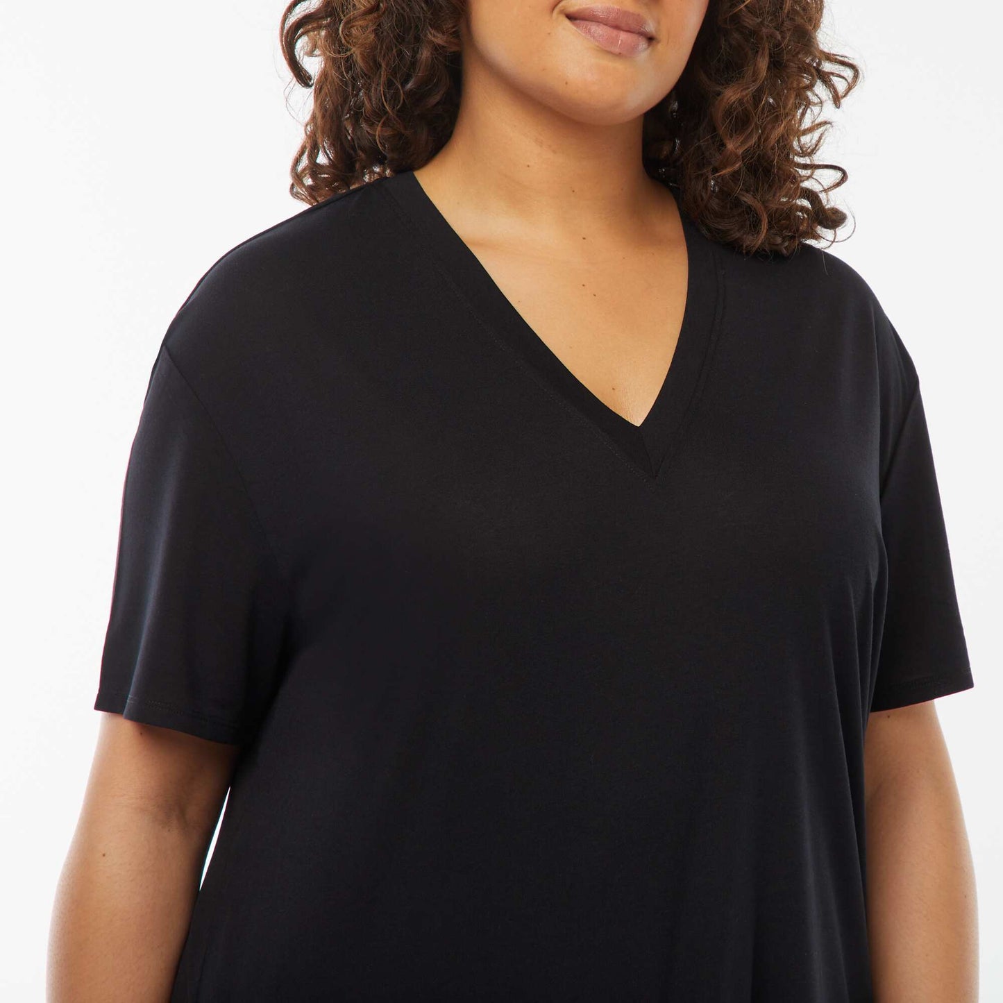 T-shirt polyester 190 Gr NOIR