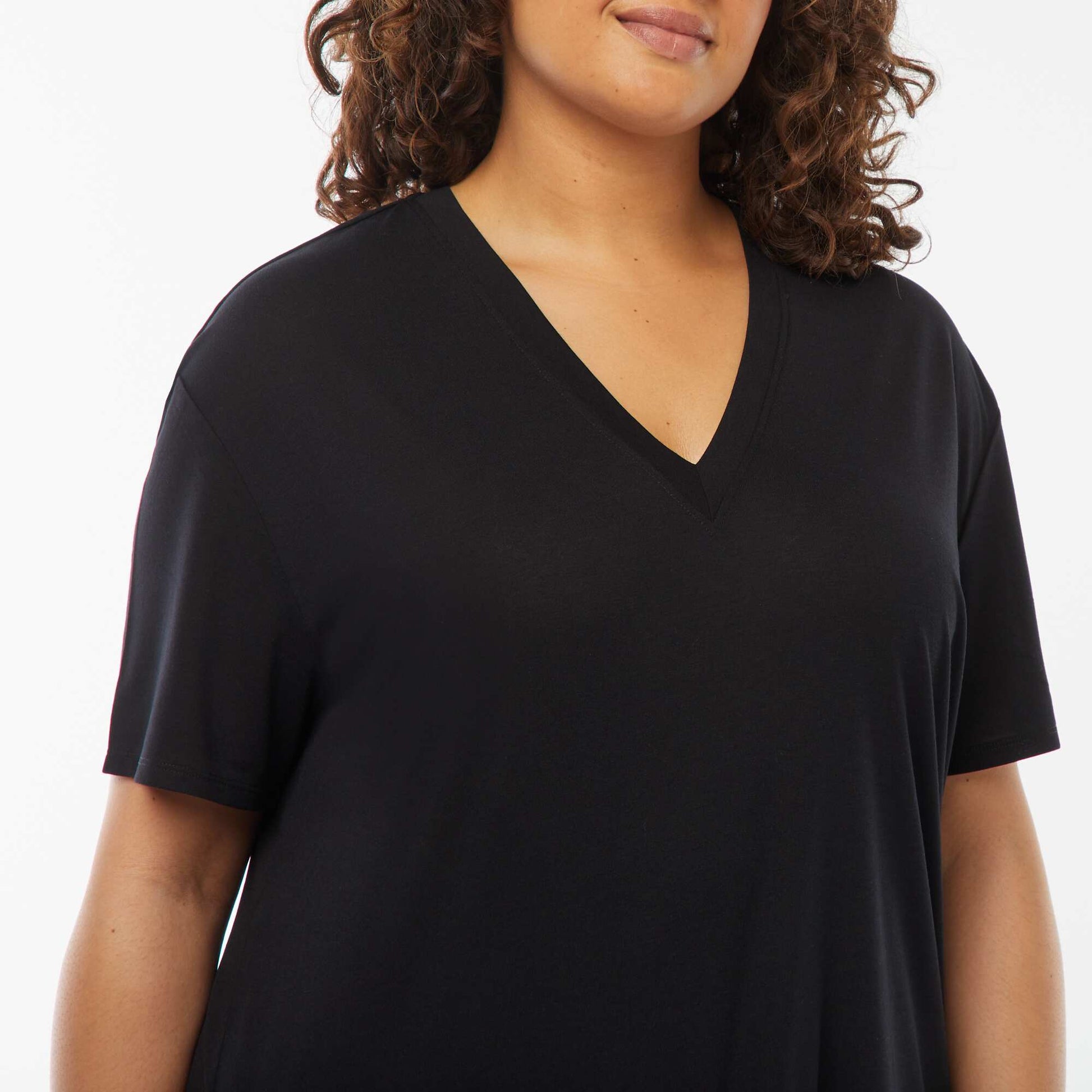 T-shirt polyester 190 Gr NOIR