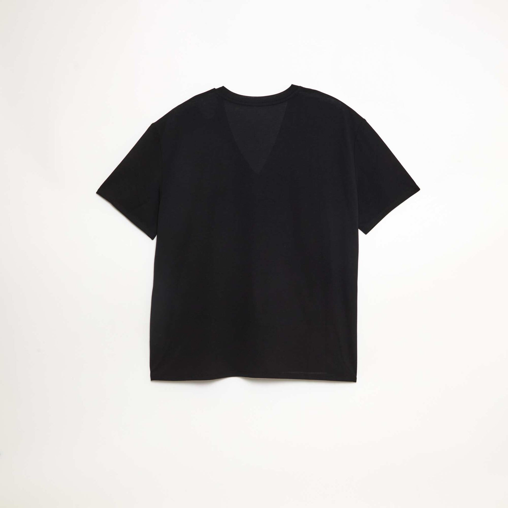 T-shirt polyester 190 Gr NOIR