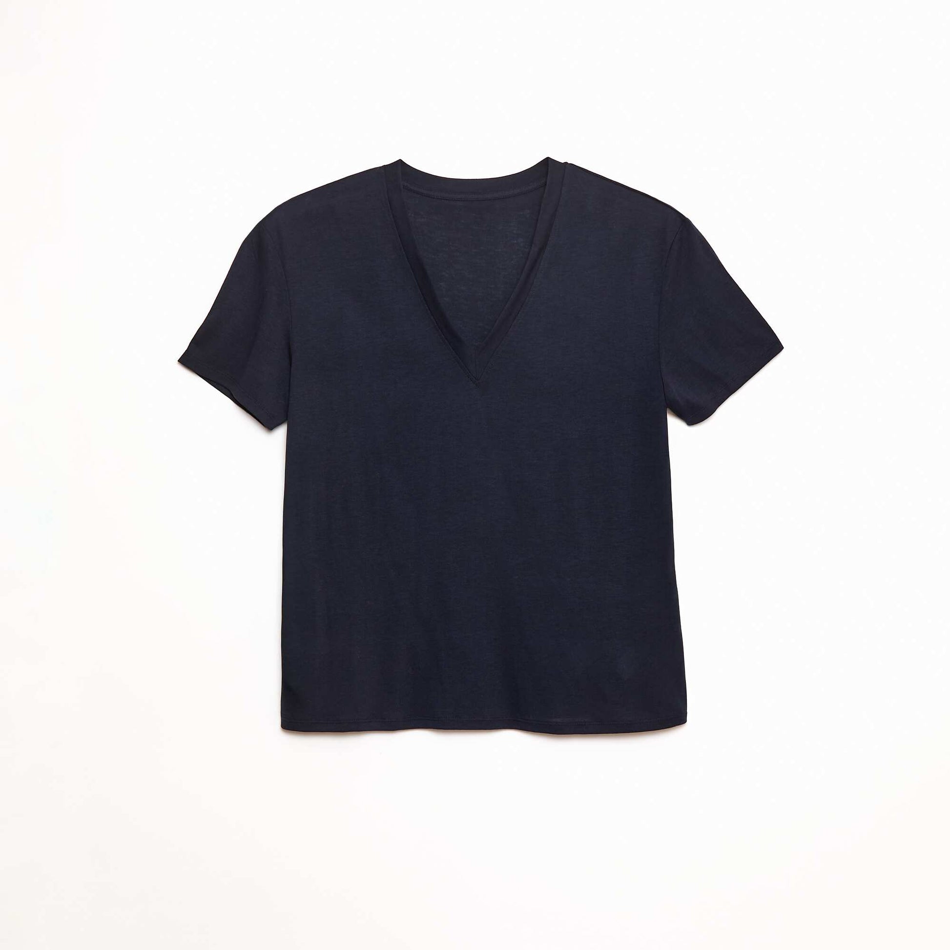 T-shirt polyester 190 Gr BLEU MARINE
