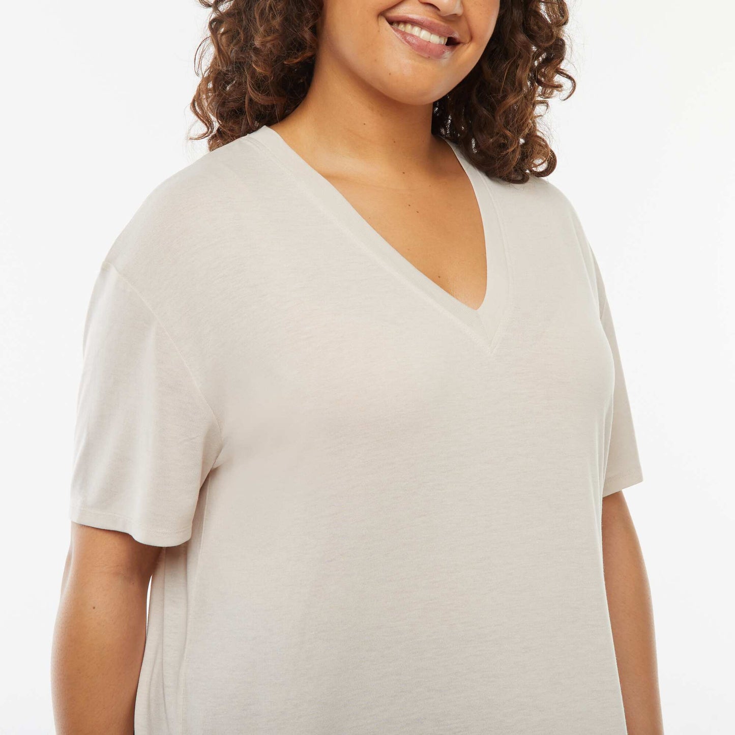 T-shirt polyester 190 Gr GRIS