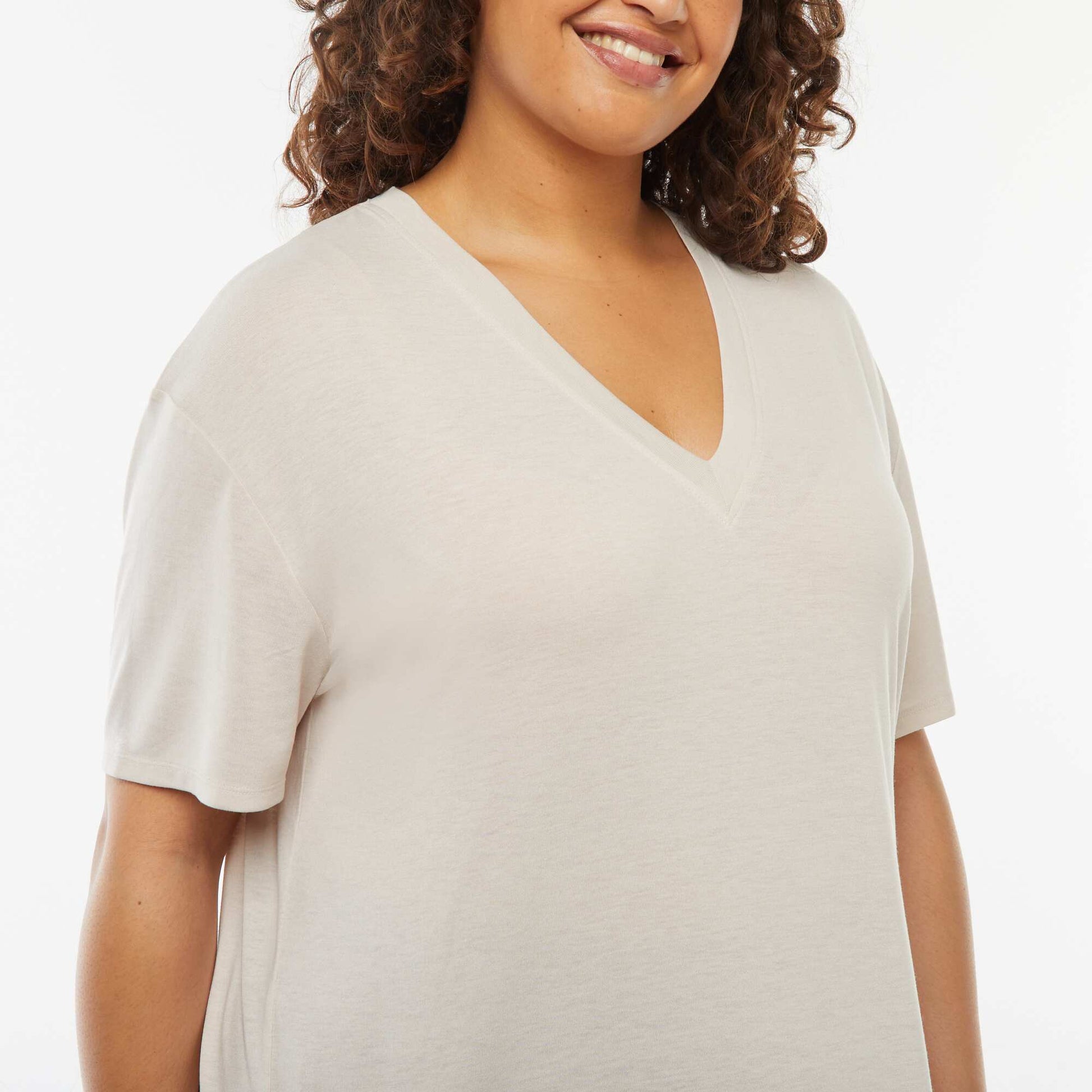T-shirt polyester 190 Gr GRIS