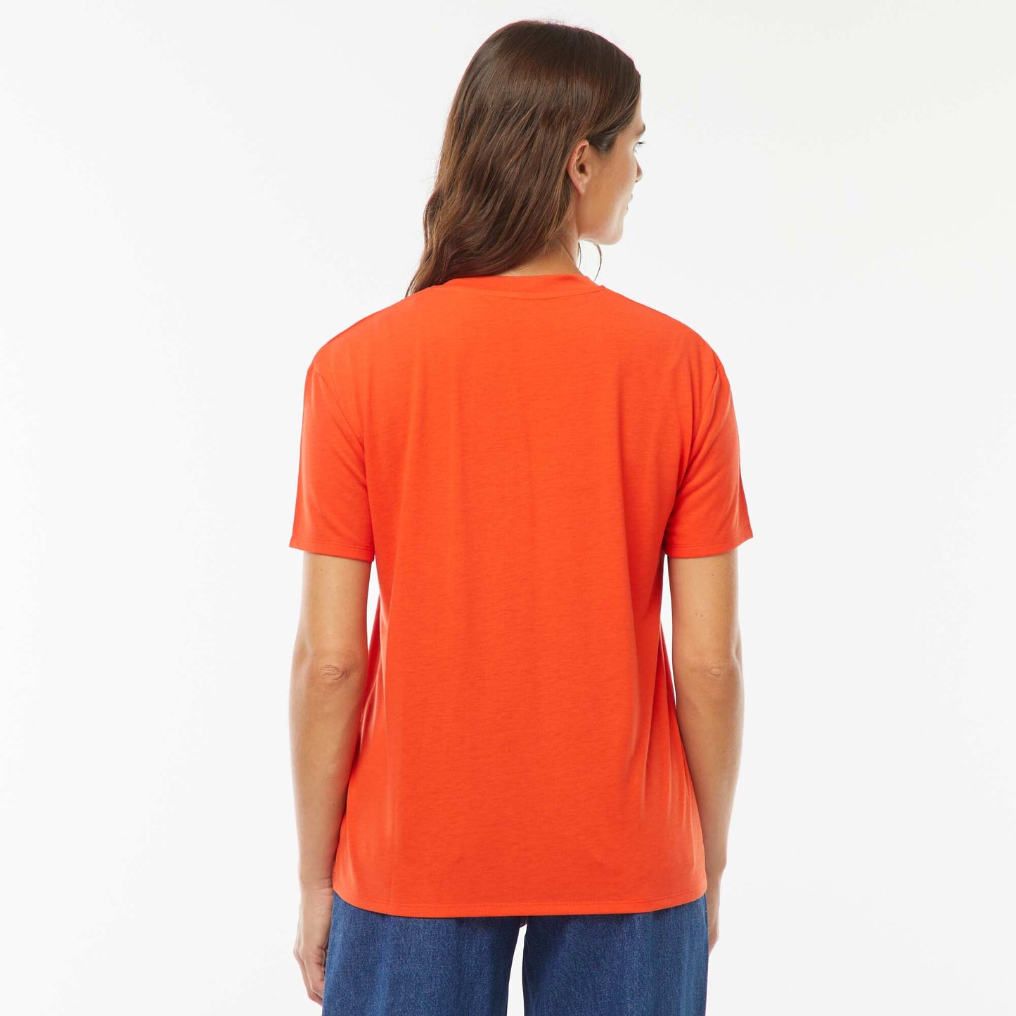 T-shirt polyester 190 Gr ROUGE