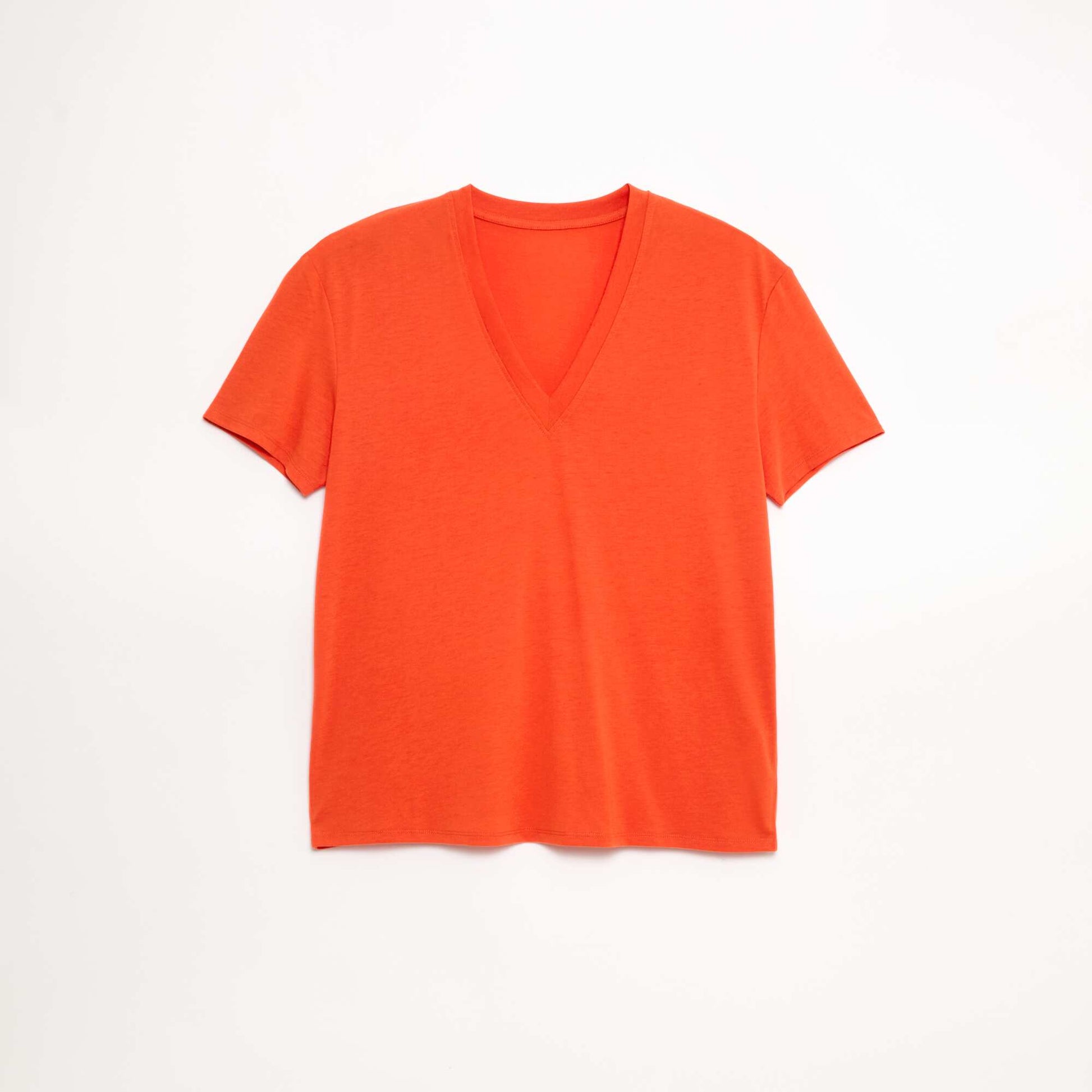 T-shirt polyester 190 Gr ROUGE