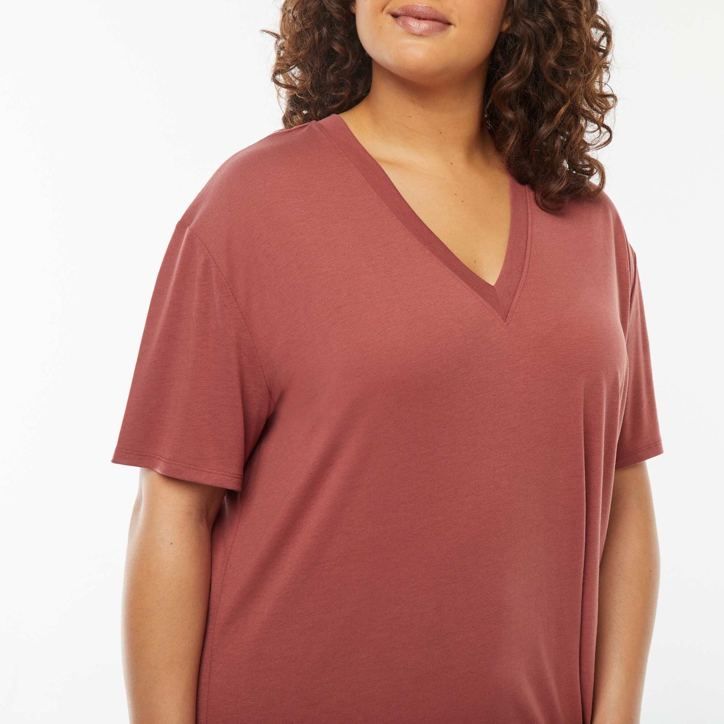 T-shirt polyester 190 Gr ROUGE FONCé