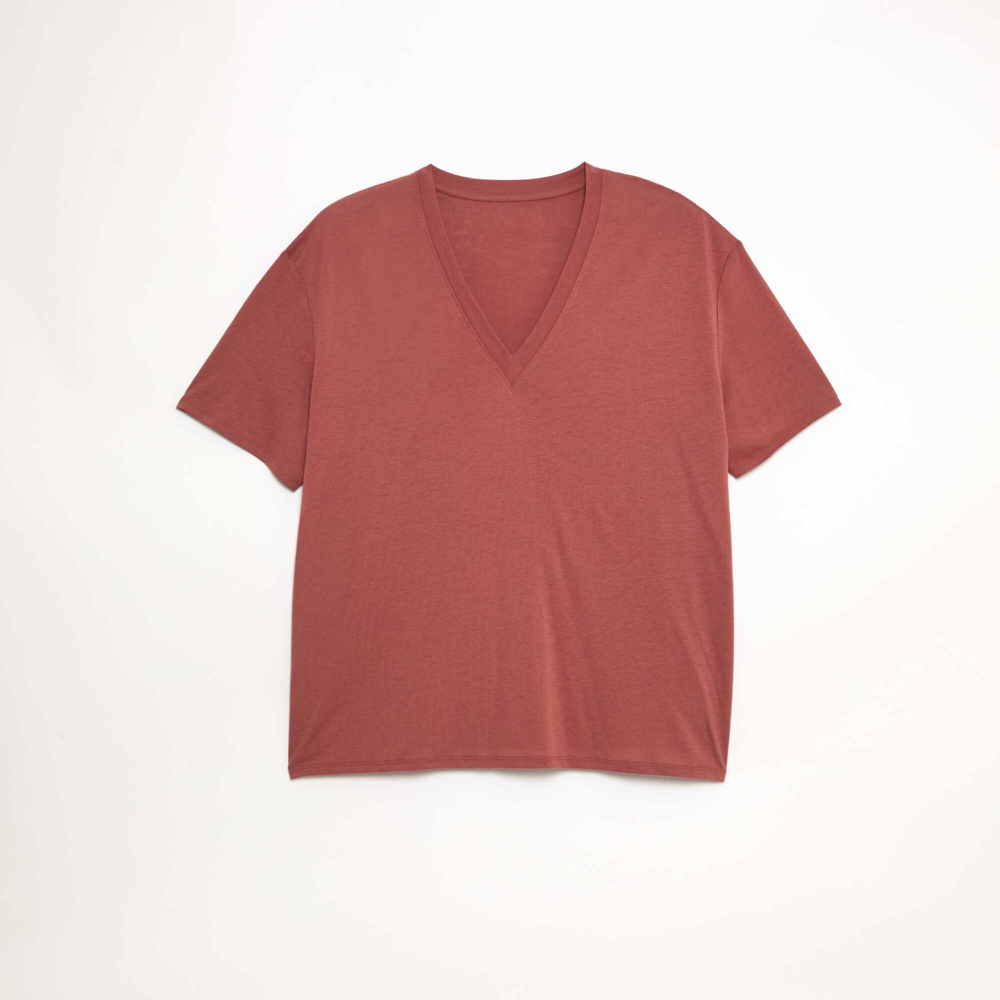 T-shirt polyester 190 Gr ROUGE FONCé
