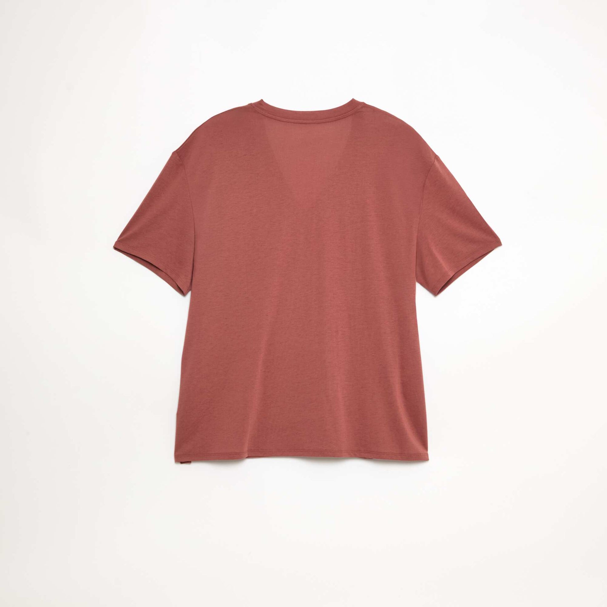 T-shirt polyester 190 Gr ROUGE FONCé