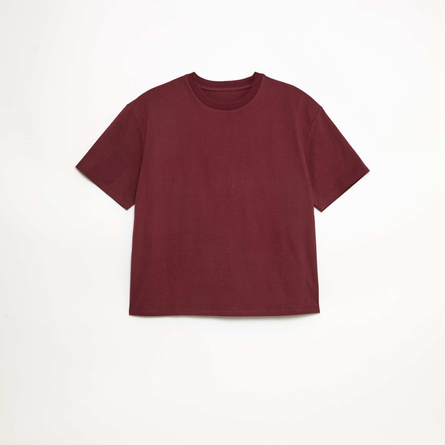 T-shirt coton 225 Gr BORDEAUX