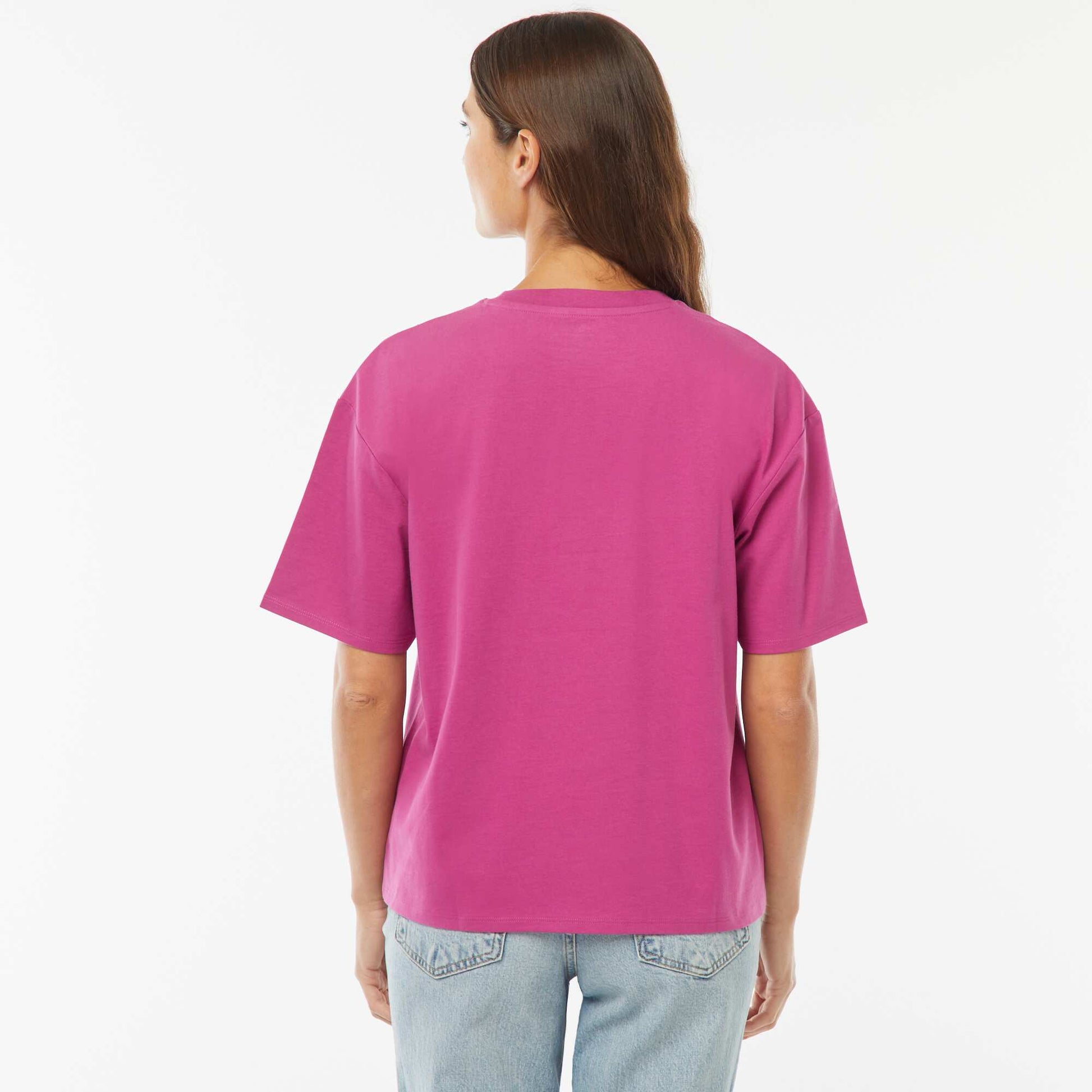 T-shirt coton 225 Gr ROSE