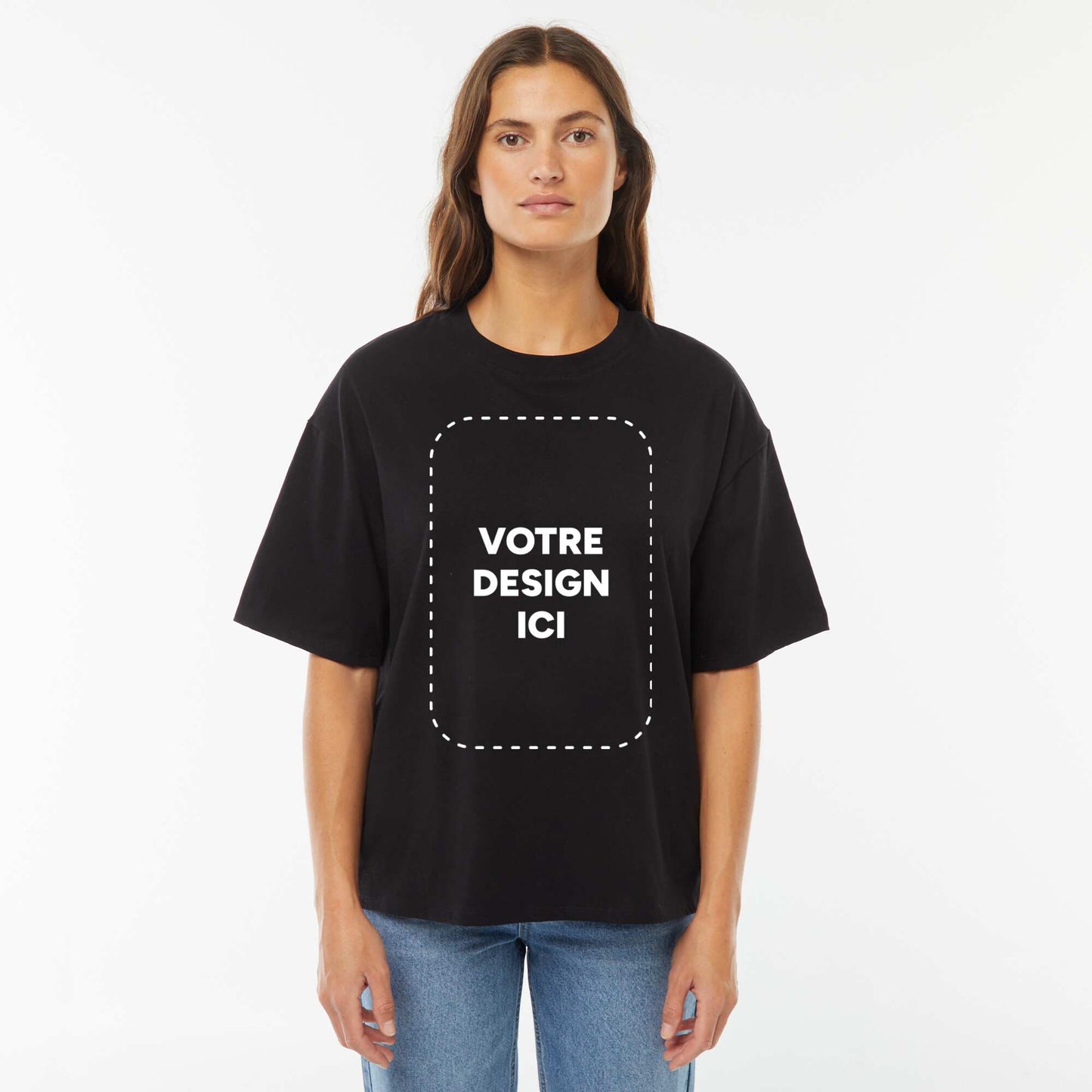 T-shirt coton 225 Gr NOIR