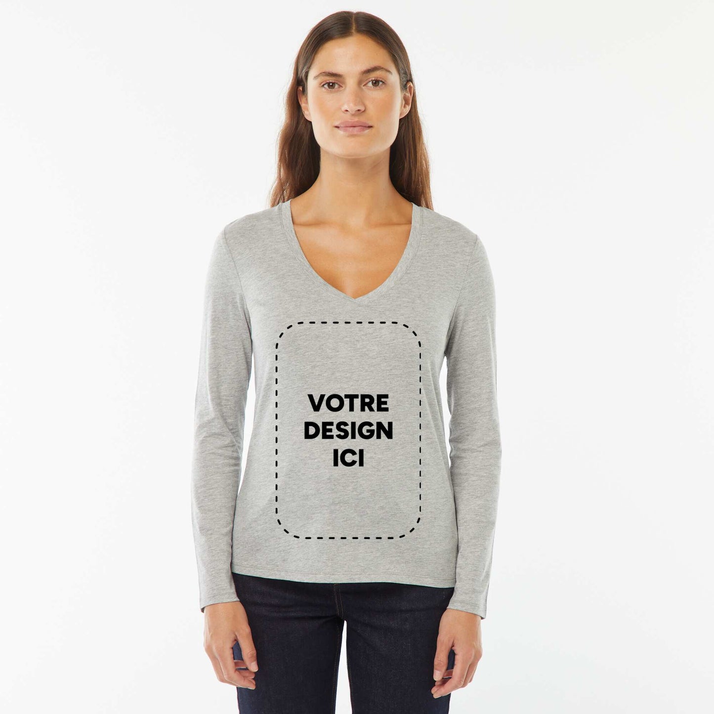 T-shirt coton 140 Gr GRIS