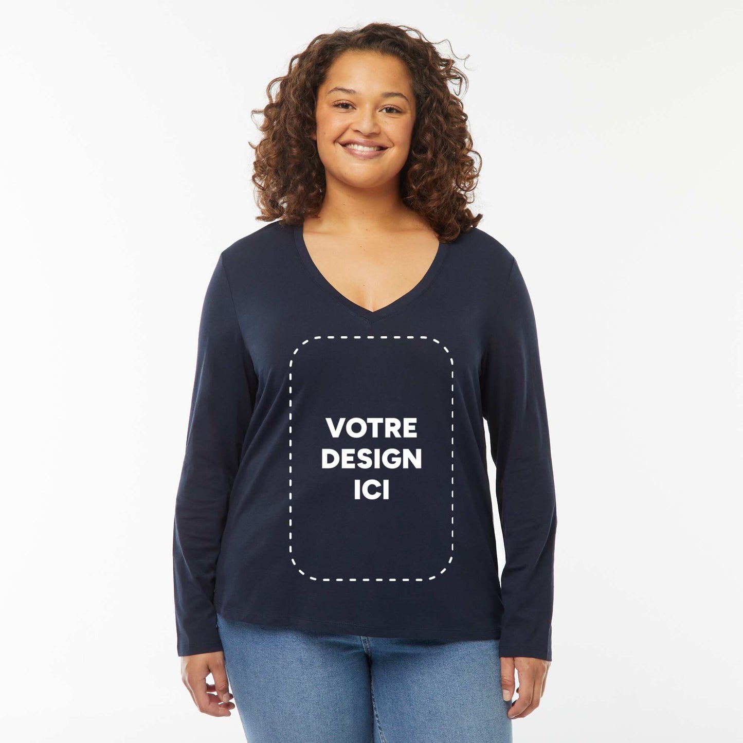 T-shirt coton 140 Gr BLEU