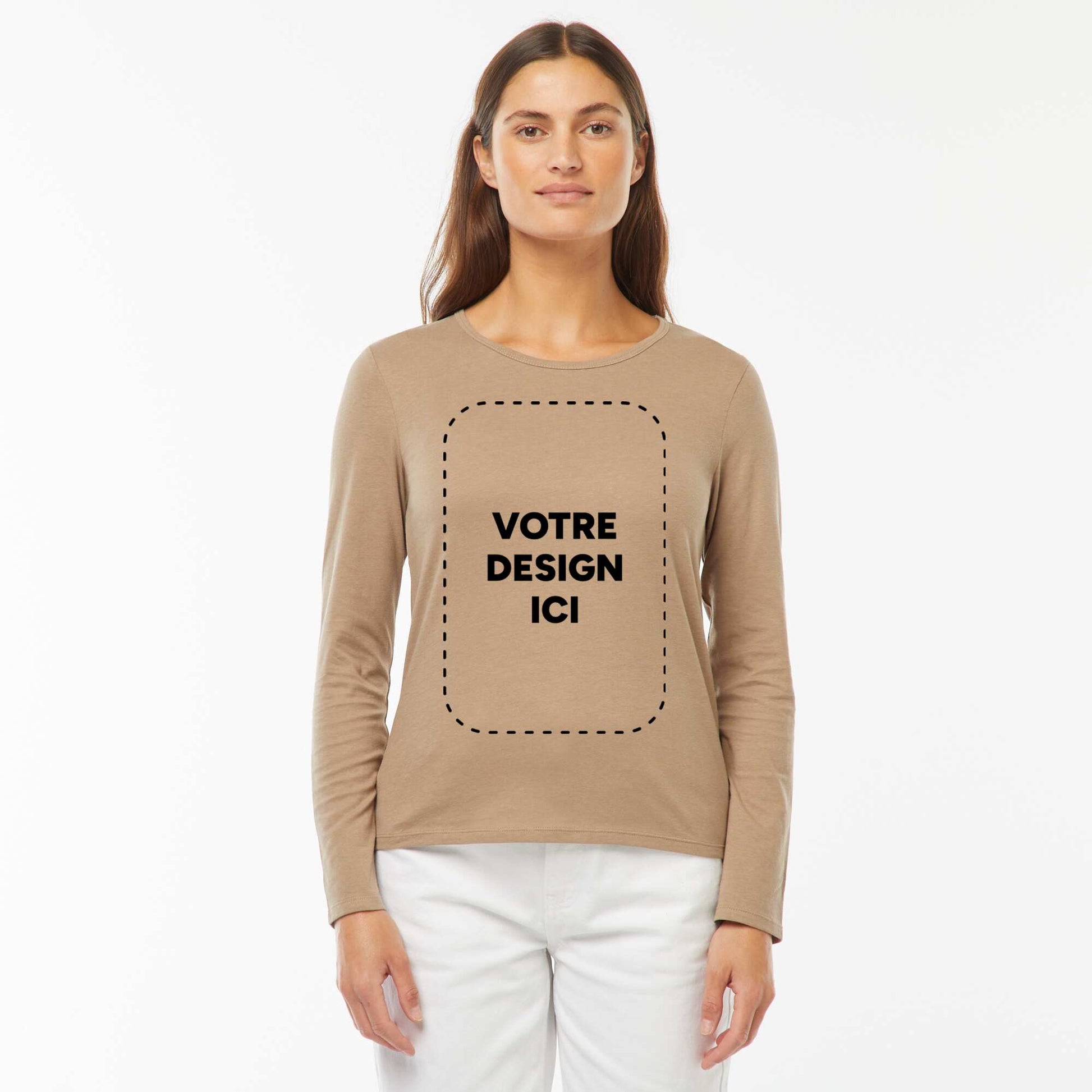 T-shirt coton 160 Gr BEIGE