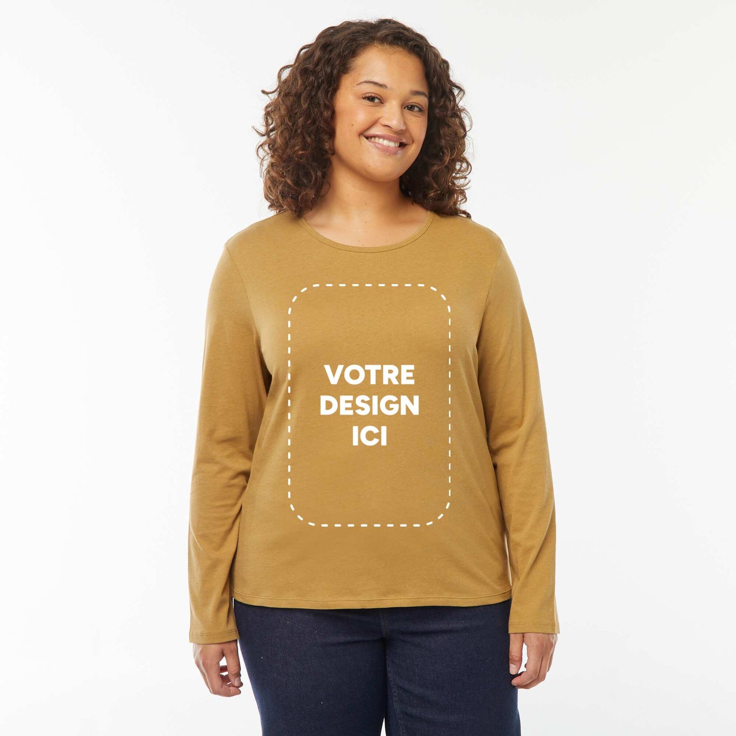 T-shirt coton 160 Gr JAUNE