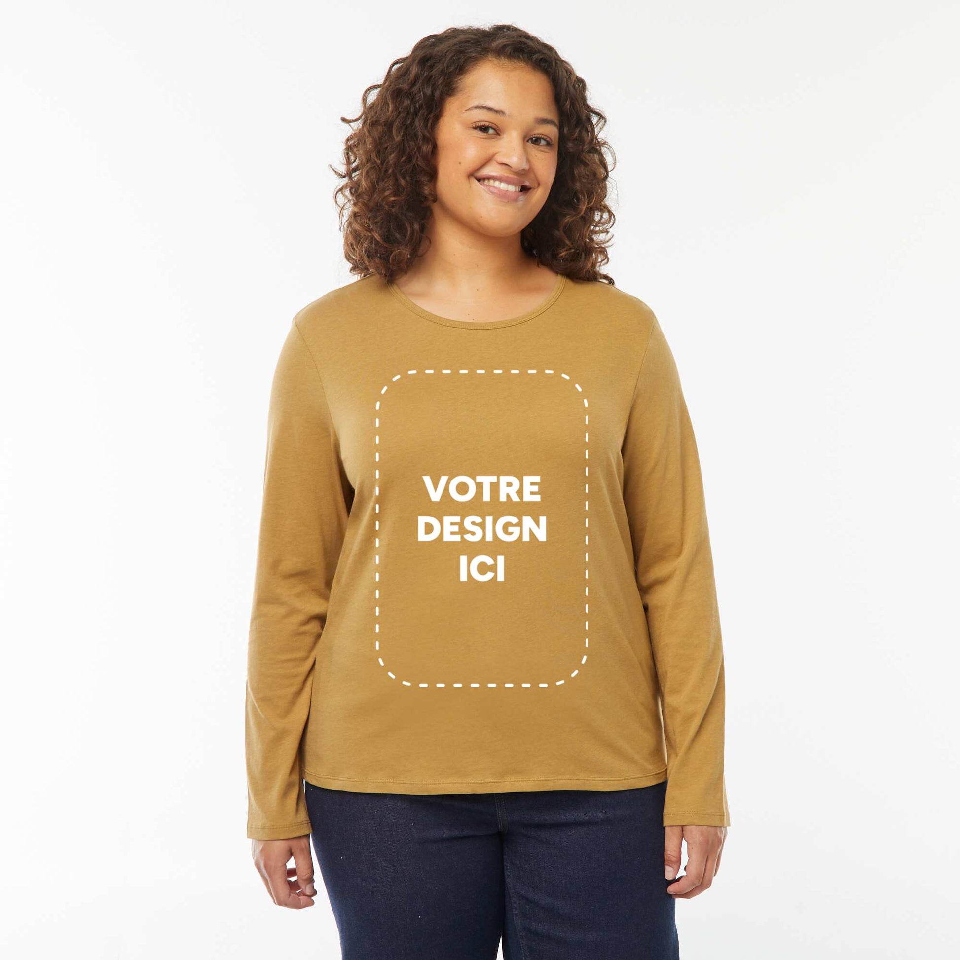 T-shirt coton 160 Gr JAUNE
