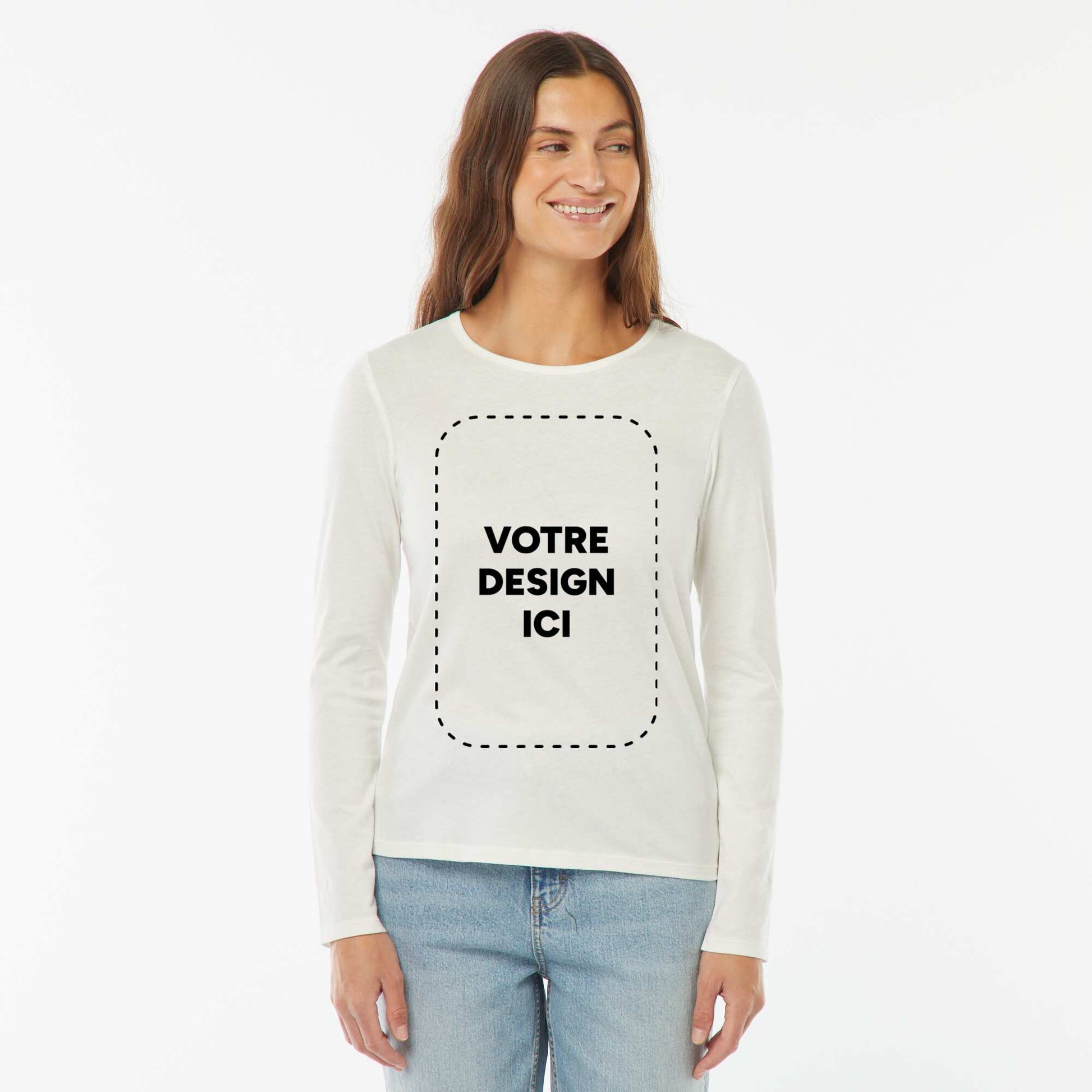 T-shirt coton 160 Gr BLANC