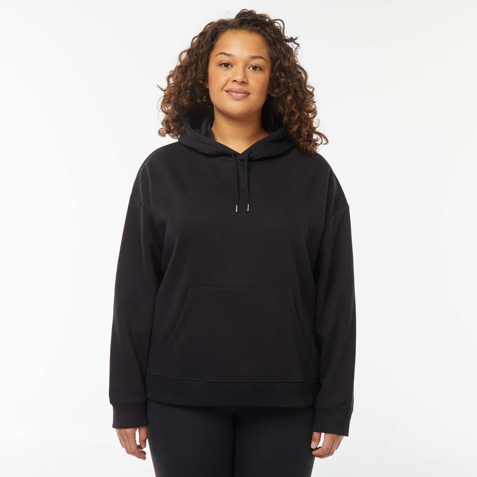 Sweat à capuche molleton 260 Gr NOIR