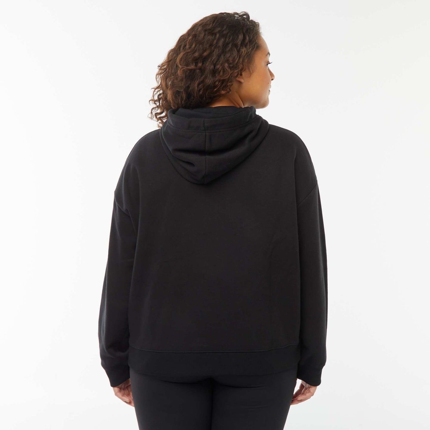 Sweat à capuche molleton 260 Gr NOIR