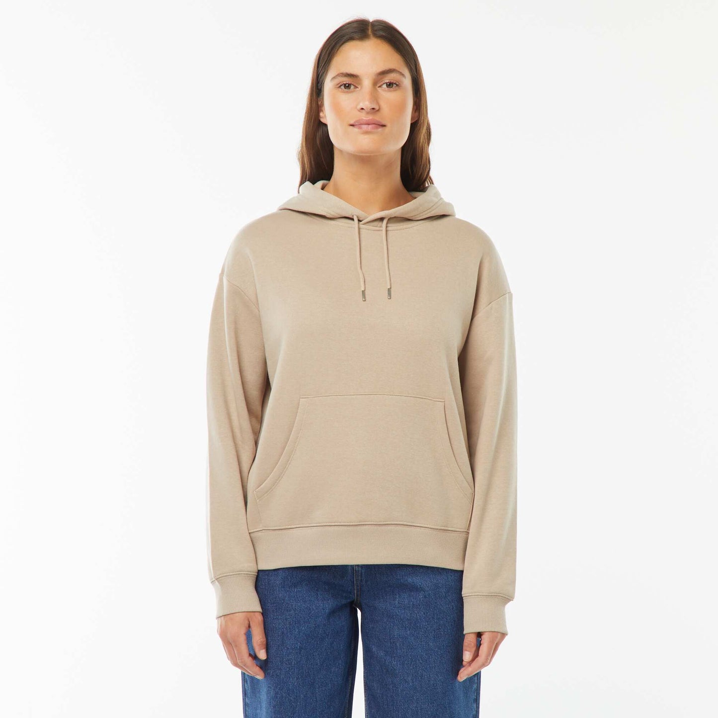 Sweat à capuche molleton 260 Gr BEIGE