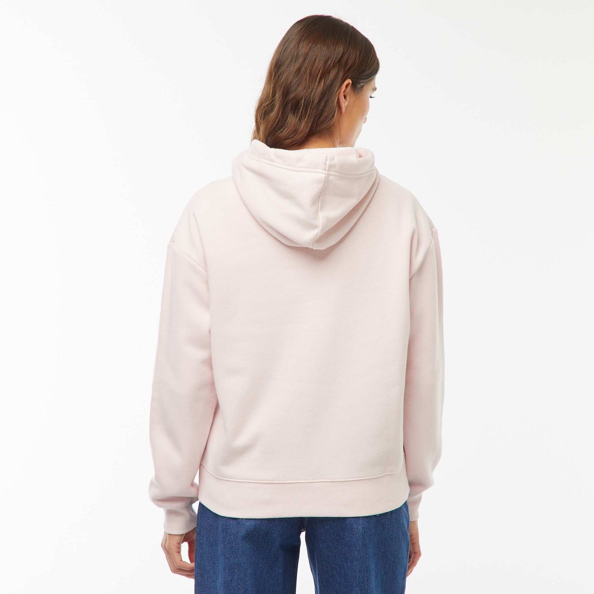 Sweat à capuche molleton 260 Gr ROSE