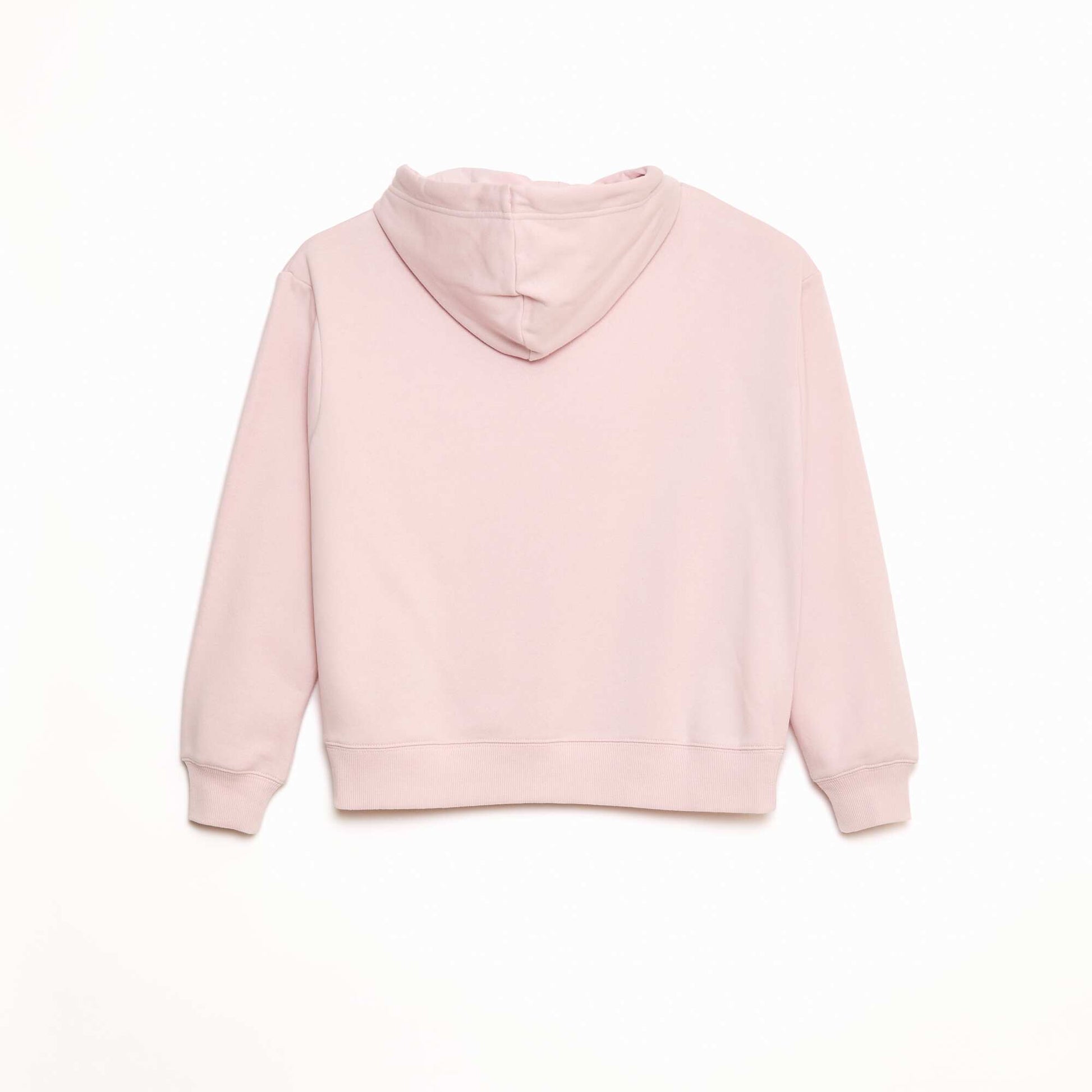 Sweat à capuche molleton 260 Gr ROSE