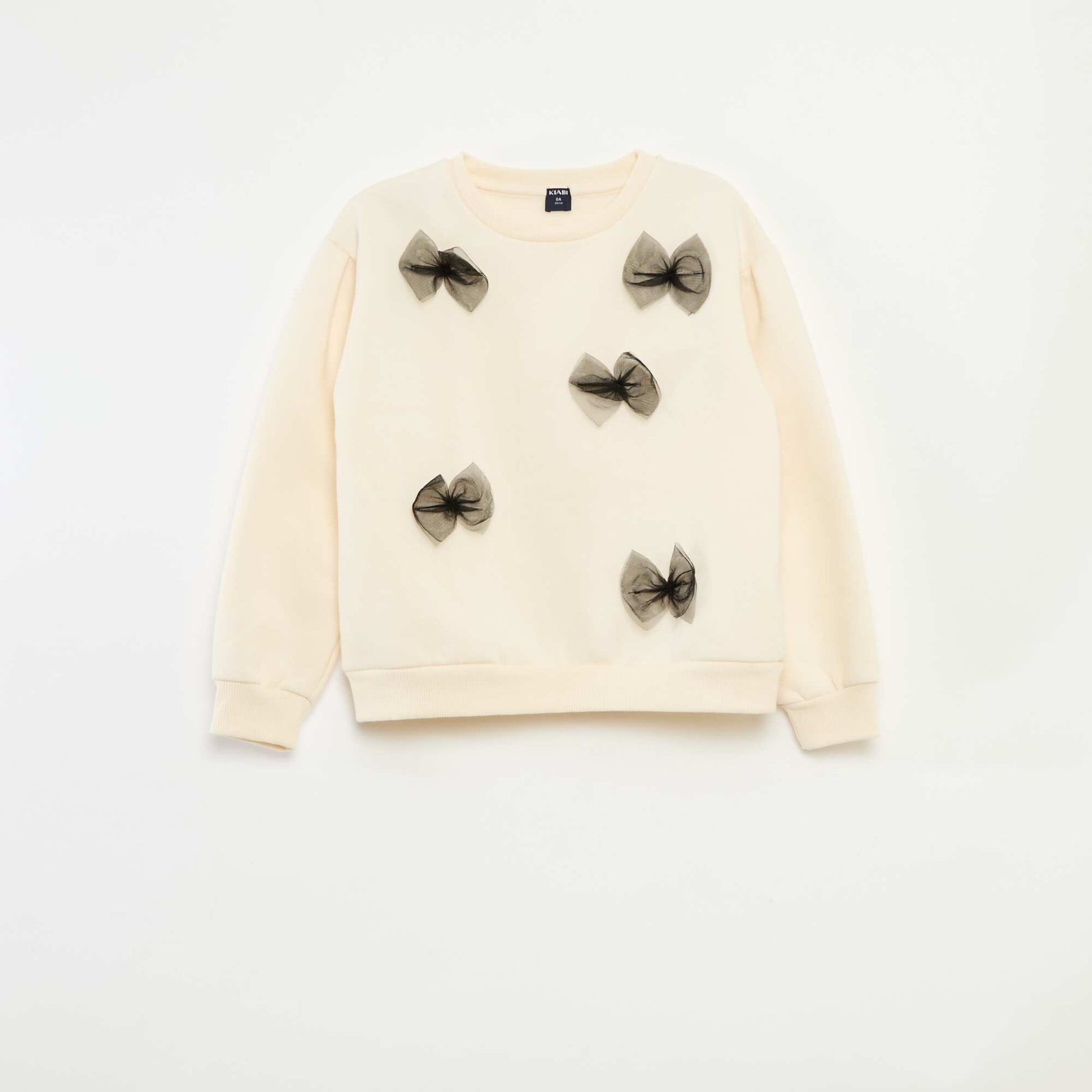 Sweat polaire fantaisie BEIGE
