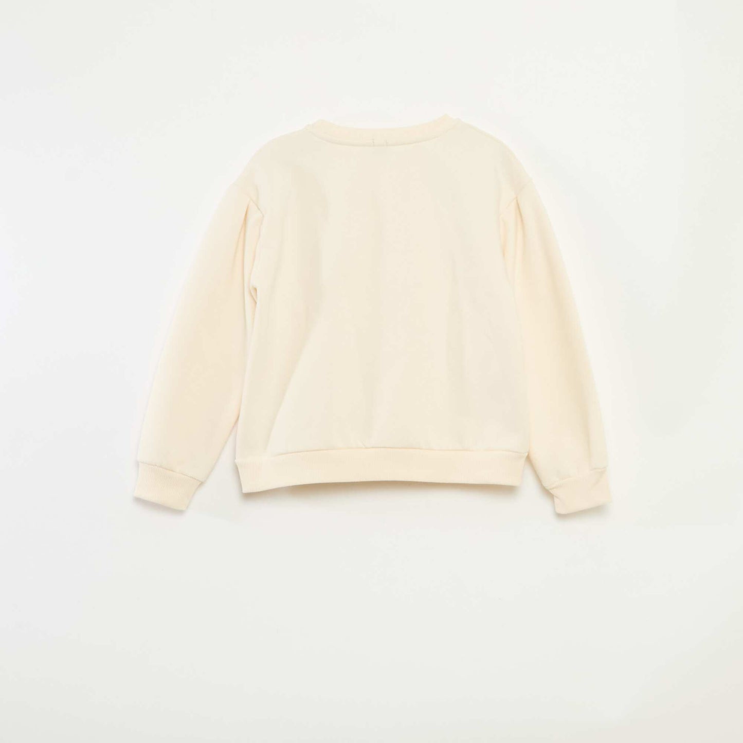 Sweat polaire fantaisie BEIGE