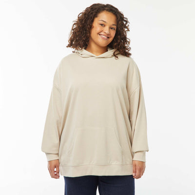 Sweat capuche molleton 320 Gr BEIGE