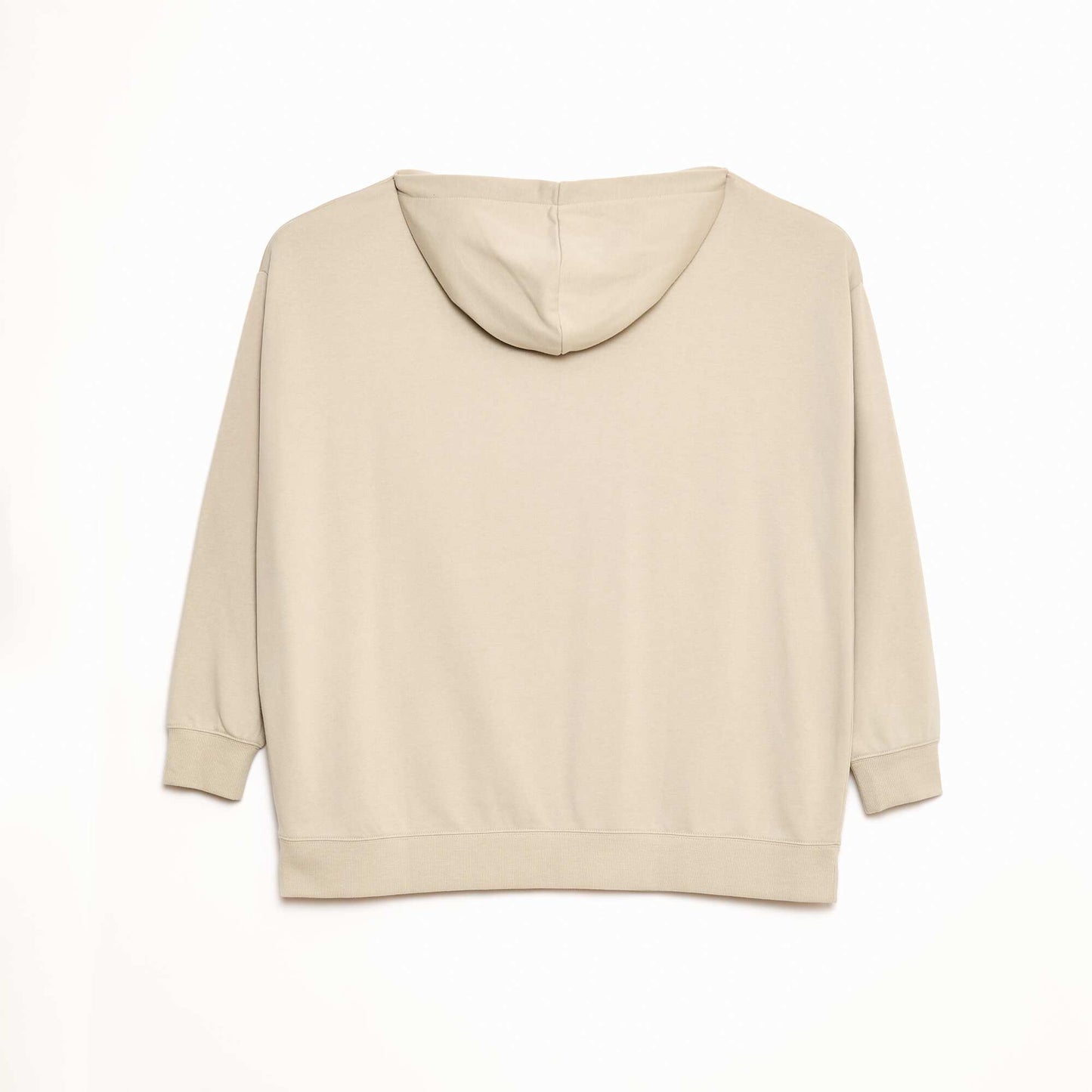 Sweat capuche molleton 320 Gr BEIGE