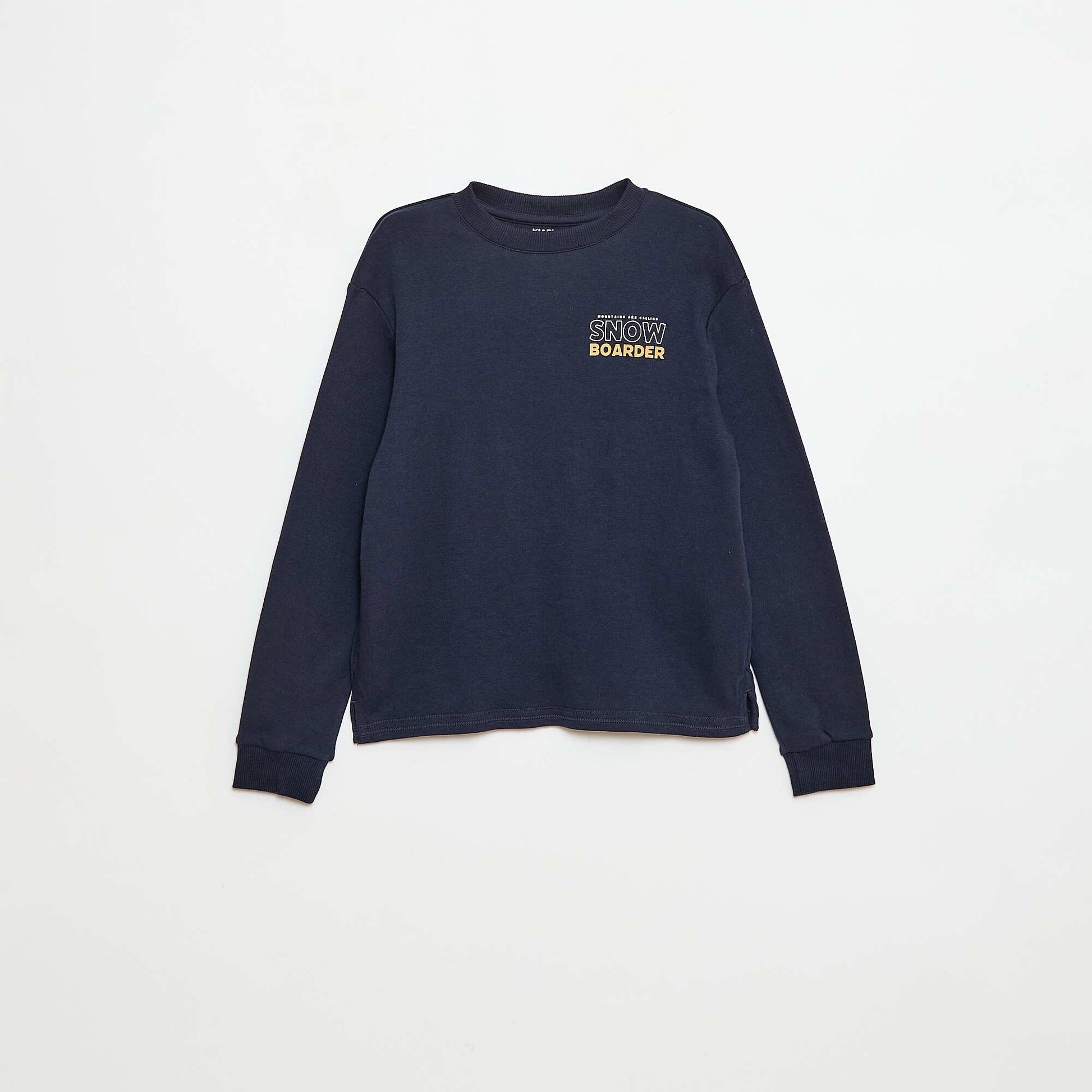 Tee-shirt confort imprimé BLEU