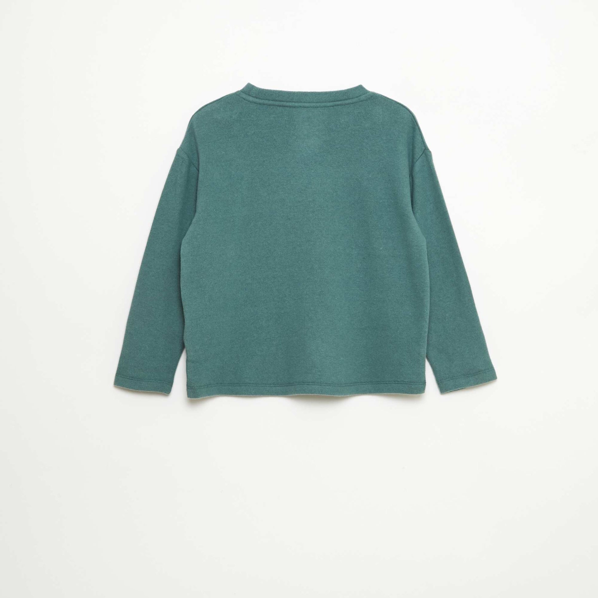 T-shirt loose fit avec animation poitrine VERT