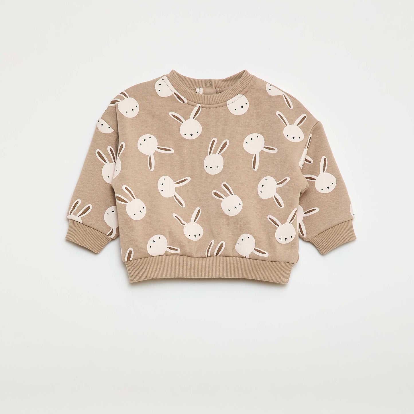 Sweat animé manches longues animé MARRON